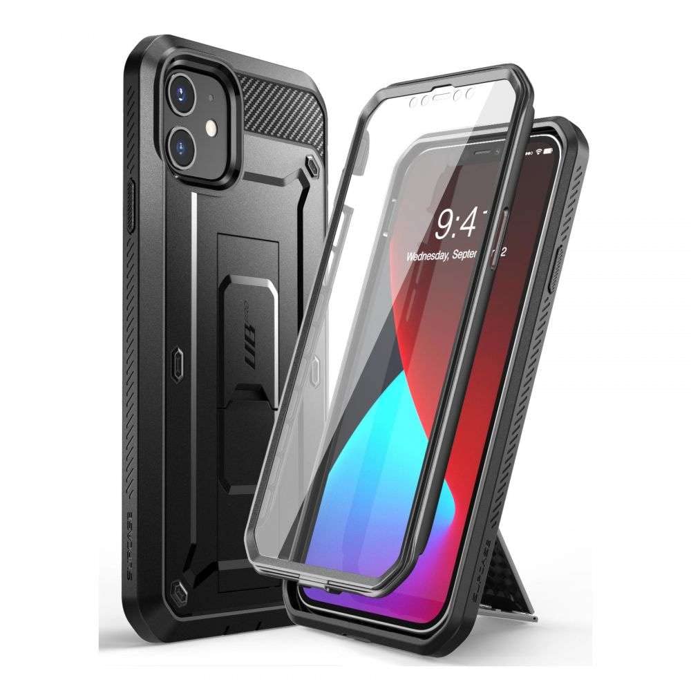 SUPCASE Unicorn Beetle Pro Series Case for iPhone 12 Mini (2020 Release) 5.4 Inch, Builtin Screen Protector FullBody Rugged Ho