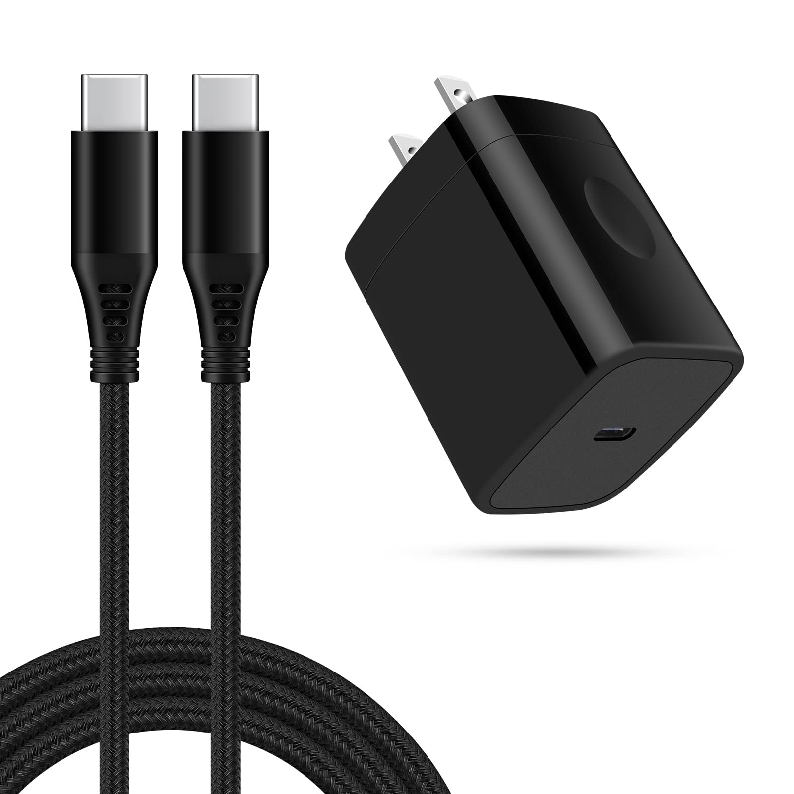 Type C Charger Fast Charging Block For Moto G Stylus,G Power,G Pure,G Play,Motorola Edge +,Edge,Razr 40 Ultra,One 5G Ace;Google