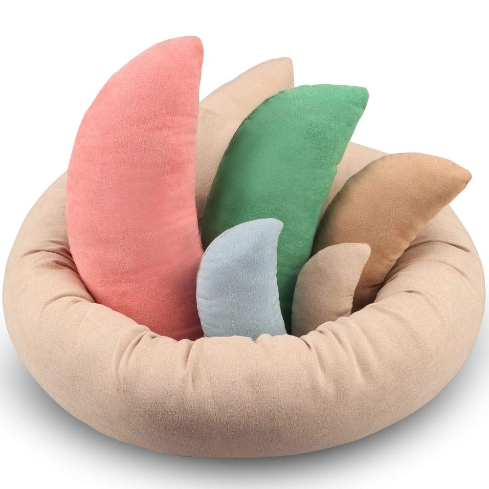 Newborn Photography Props, Ultra Soft Baby Donut Posing Pillows, Professional Baby Photo Props Set Fits 0 6 Months Baby,Pack Of