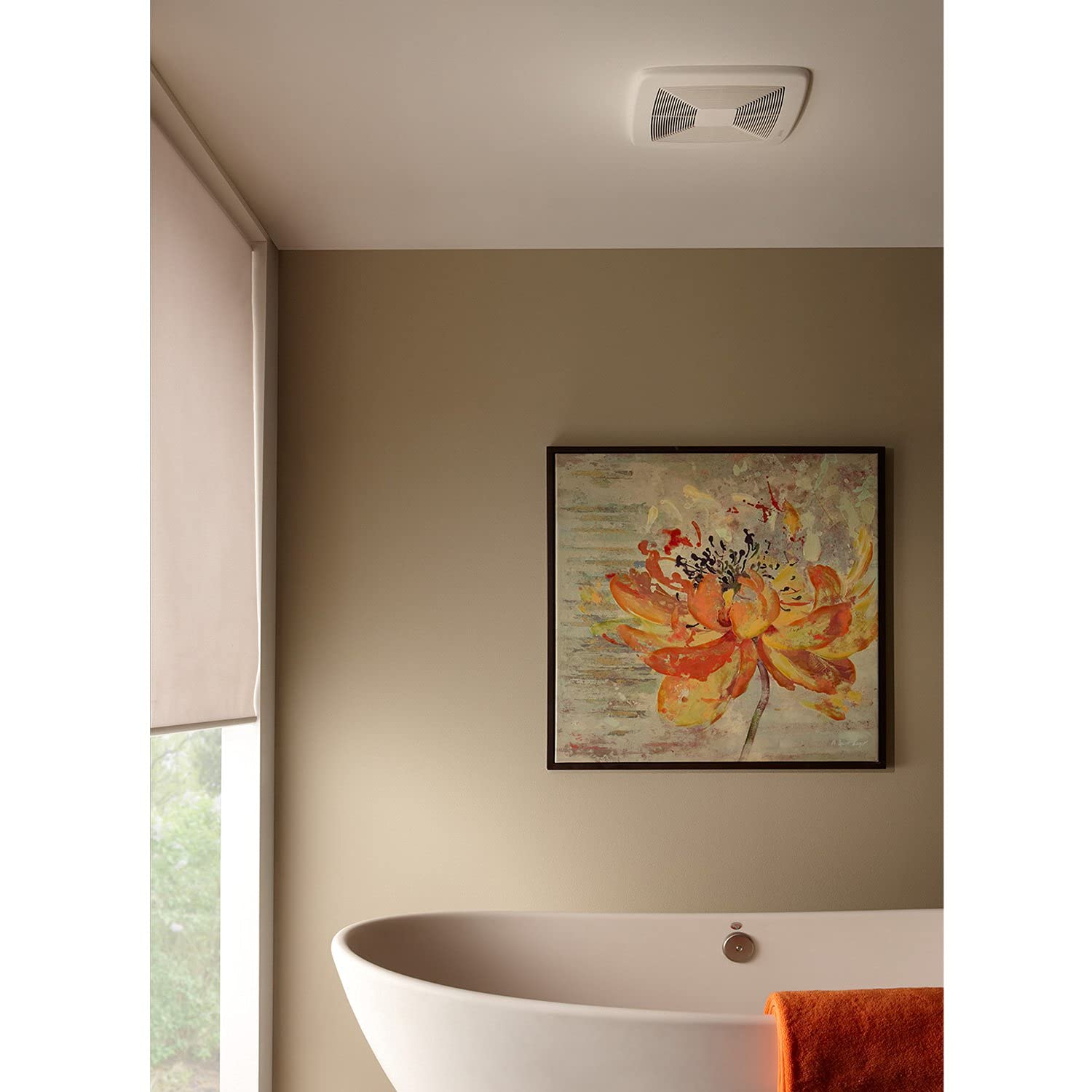 Broan Nutone Energy Star Certified Lp110 Bath Fan, Medium, White