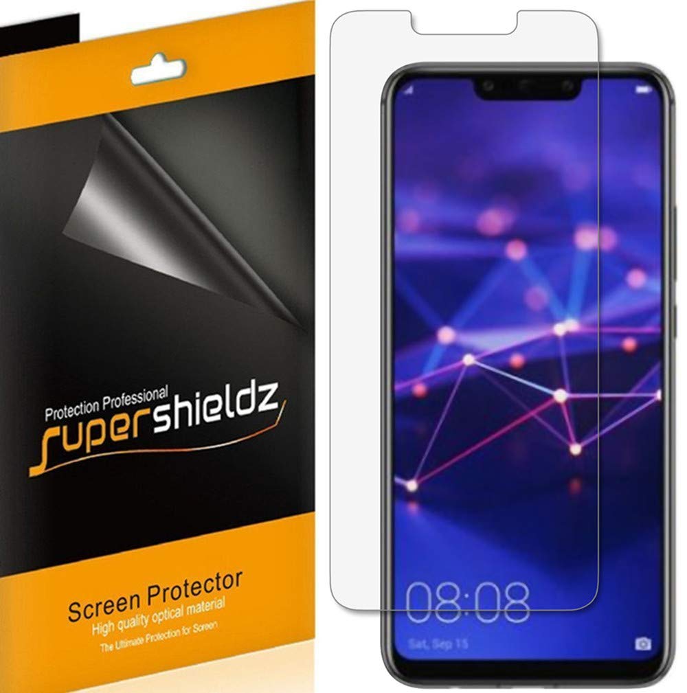Supershieldz (6 Pack) Designed For Huawei (Mate 20 Lite) Screen Protector, High Definition Clear Shield (Pet)