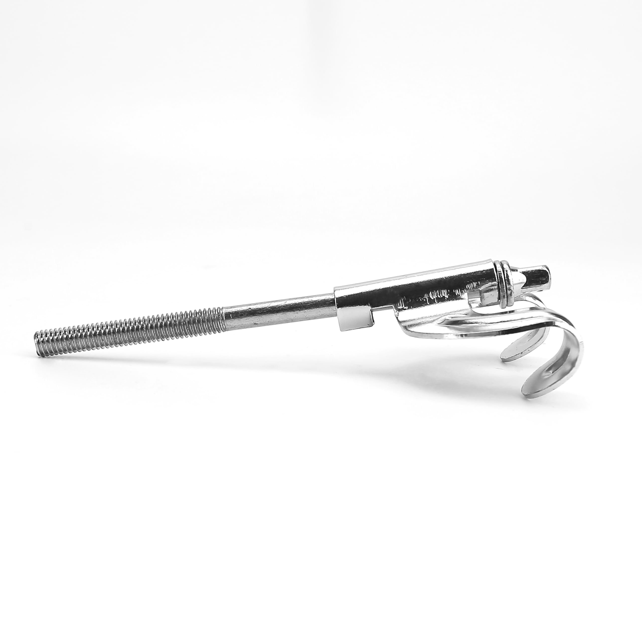 8-Pack Chrome Bass Drum Claws And Tension Rods Set, Percussion Instrument Accessories Part Replacement For Drum Hardware Hook Sc