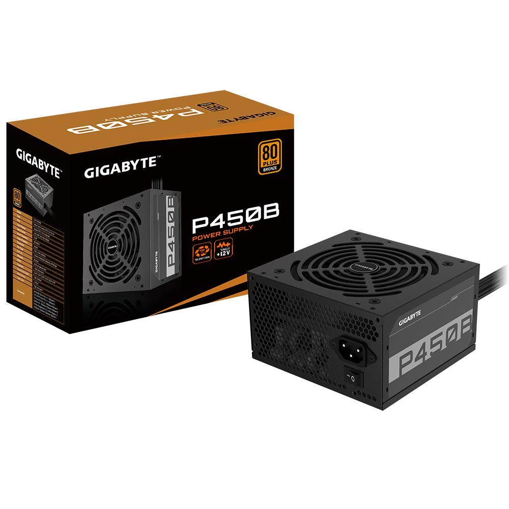 Gigabyte Gp P450B (80 Plus Bronze Certified, Quiet Fan, Active Power Protection, Power Supply)