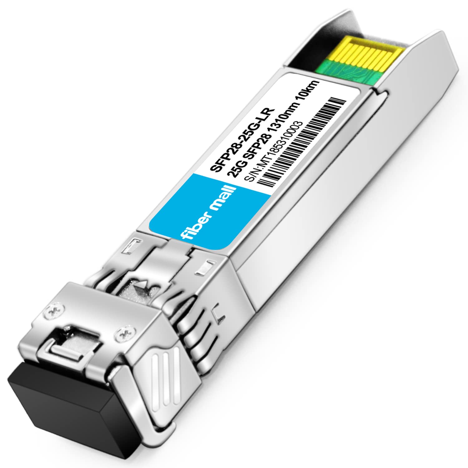 25G Sfp28 Lr For Mellanox Mma2L20 Ar,25Gbase Lr Sfp28 1310Nm 10Km Dom Lc Smf Optical Transceiver Module