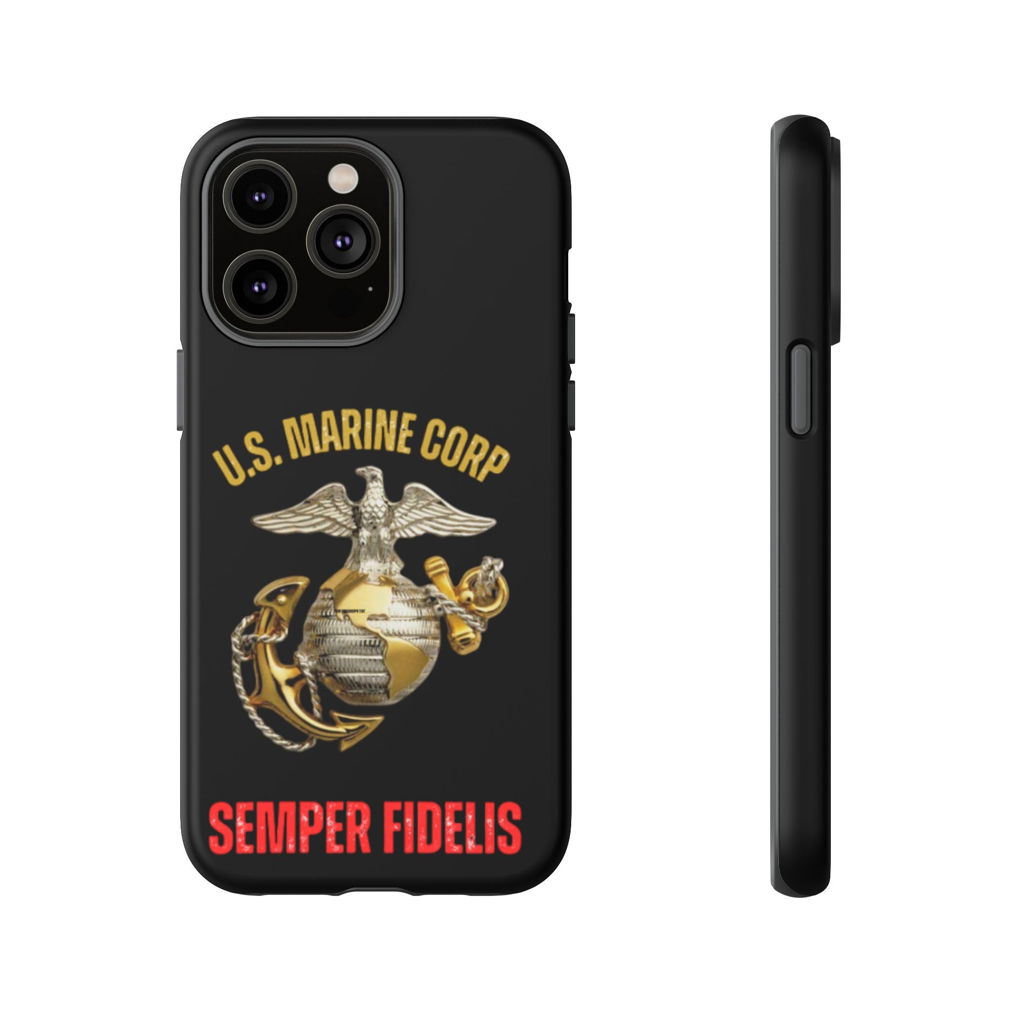 Marine Phone Case - Semper Fi, Tough Military Gift, Veterans Day, Patriotic Accessory Matte