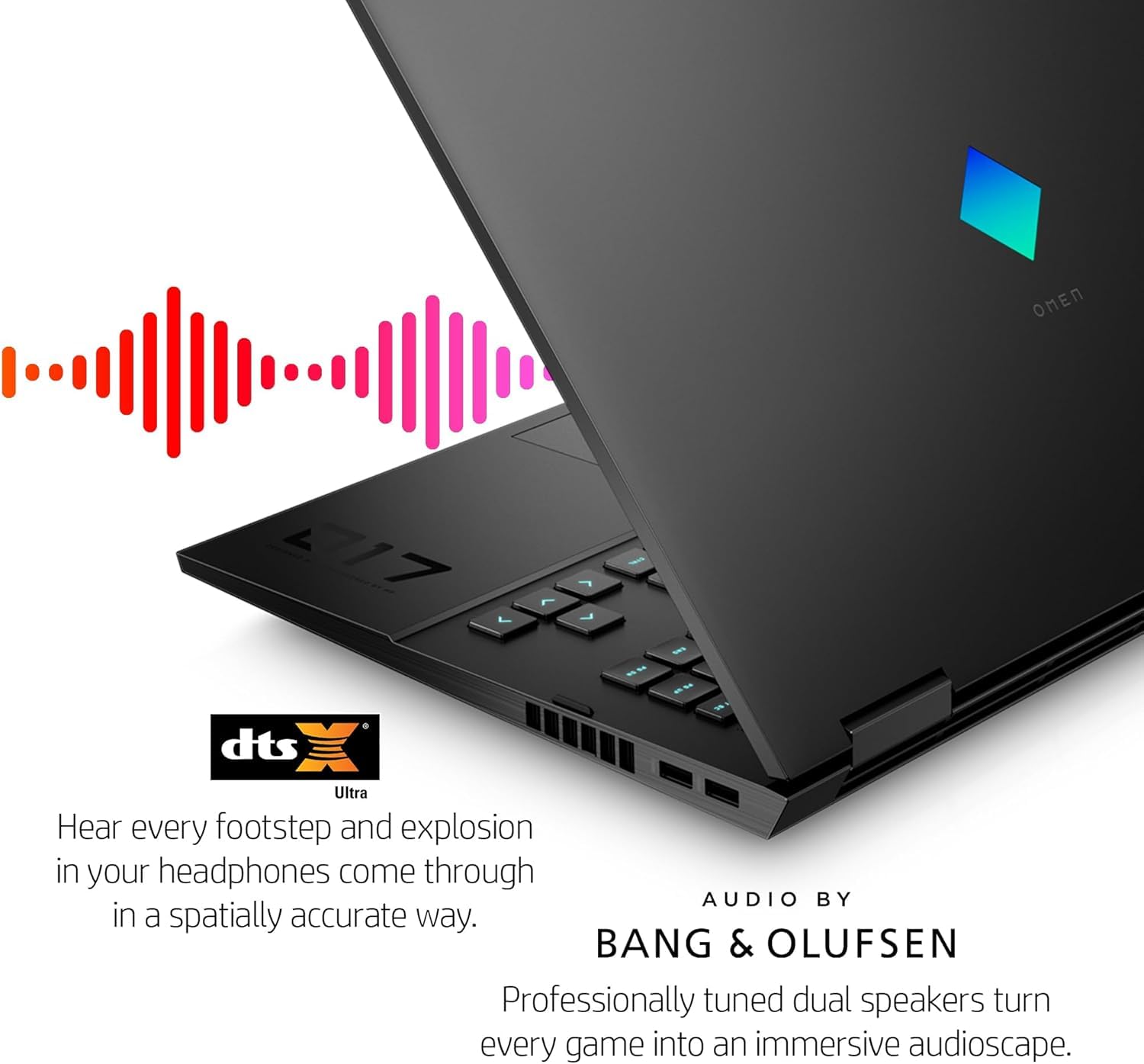 Hp Omen Gaming Laptop Computer - 17.3'' Qhd 165Hz, I9-13900Hx(24 Cores), Geforce Rtx 4080, 32Gb Ddr5, 1Tb Ssd, Wifi 6E, Backlit