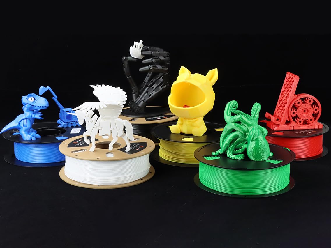 Lovoon Pla Filament 1.75Mm Black, Regular Black Pla 3D Printer Filament, Fit Most Fdm 3D Printer And 3D Pen, 1Kg(2.2Lbs)/ Spool