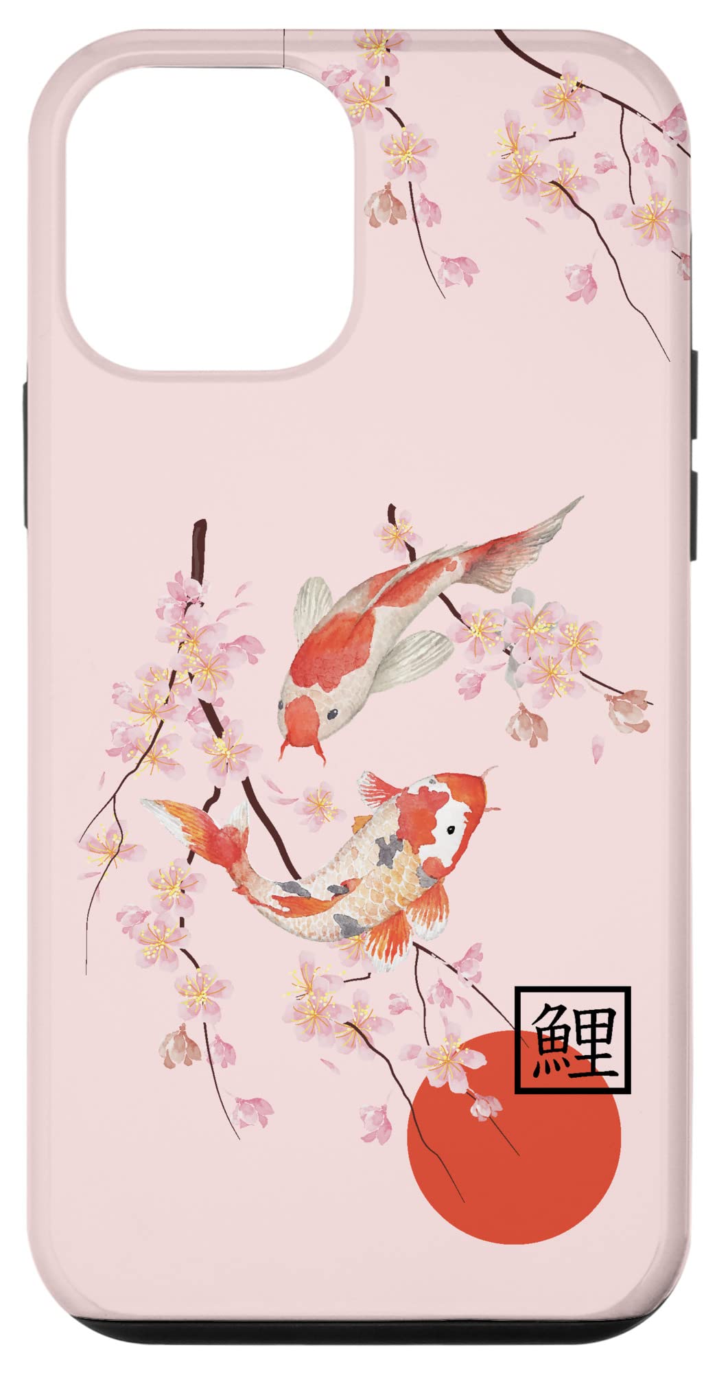 Iphone 12 Mini Cherry Blossom Shirt Japanese Koi Carp Fish Sakura Graphic Case