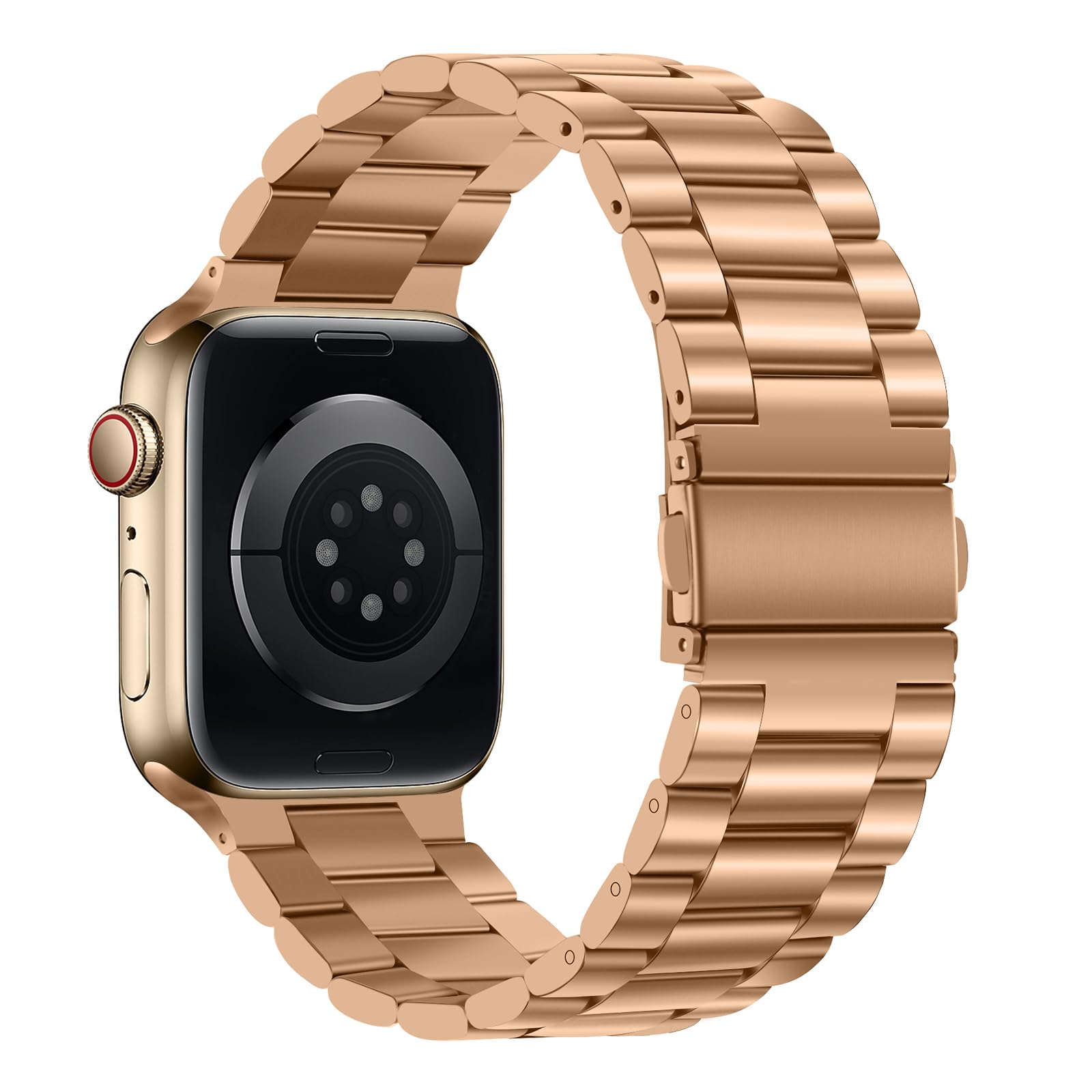 Tasikar Band Compatible With Apple Watch Band 49Mm 46Mm 45Mm 44Mm 42Mm Premium Stainless Steel Metal Replacement Strap Compatibl