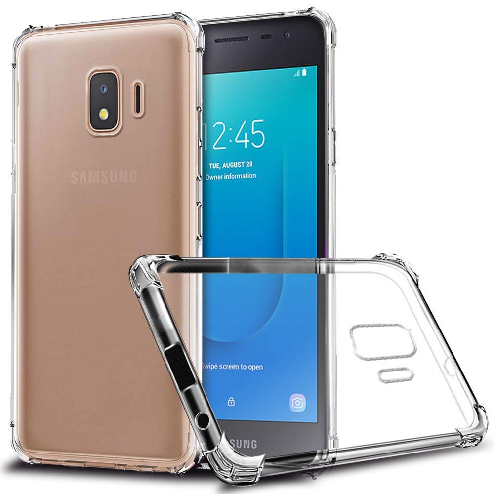 Samsung Galaxy J2 Core Case, Galaxy J2 Pure Phone Case, J2 Dash/J2 Shine, Lightweight Soft Slim Crystal Full Body Protection Pho