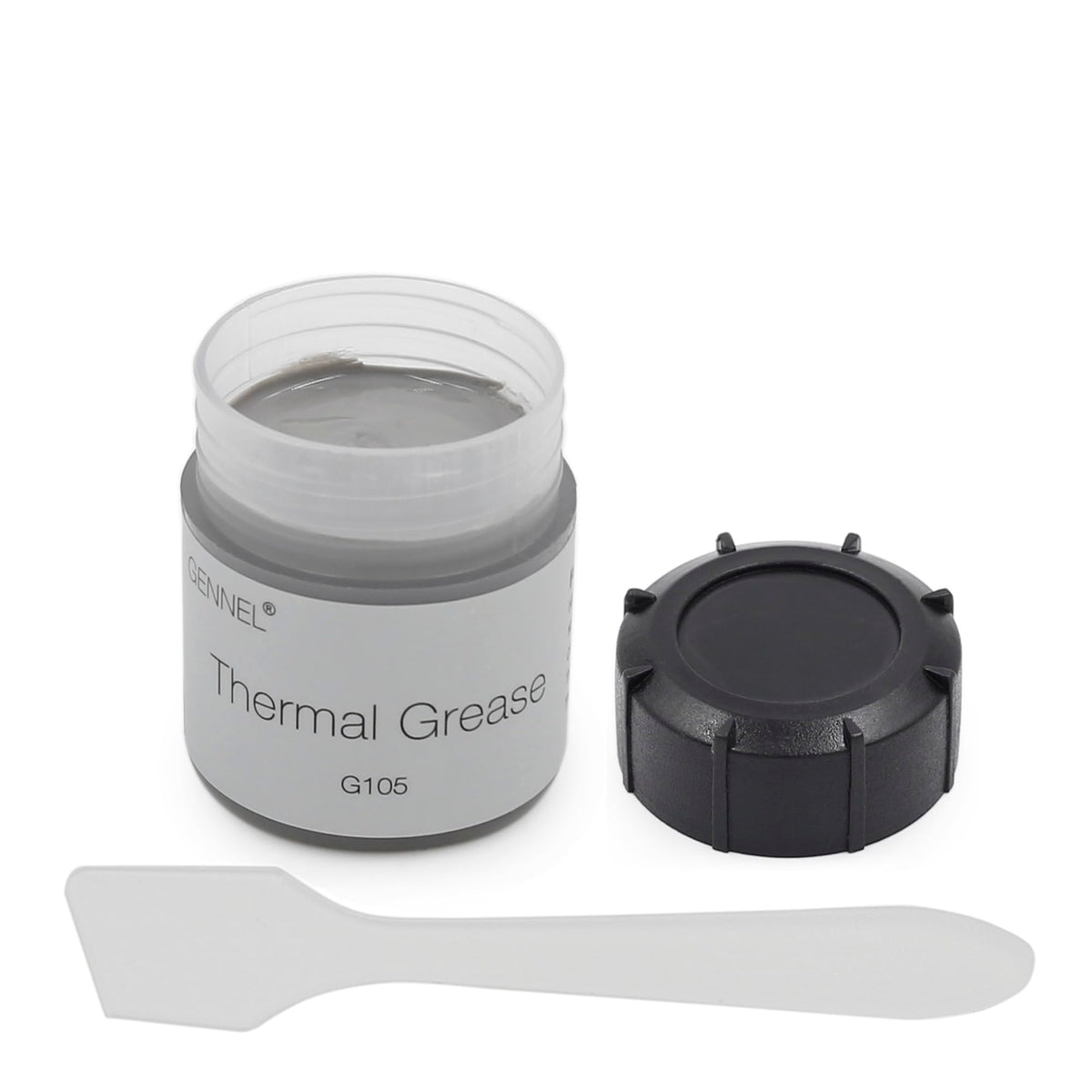 Gennel G105 20G Grey Thermal Paste, Heatsink Paste, Thermal Compound Grease For Cpu Gpu Processor Ps4 Ps5 Xbox Chipset Ic Ovens