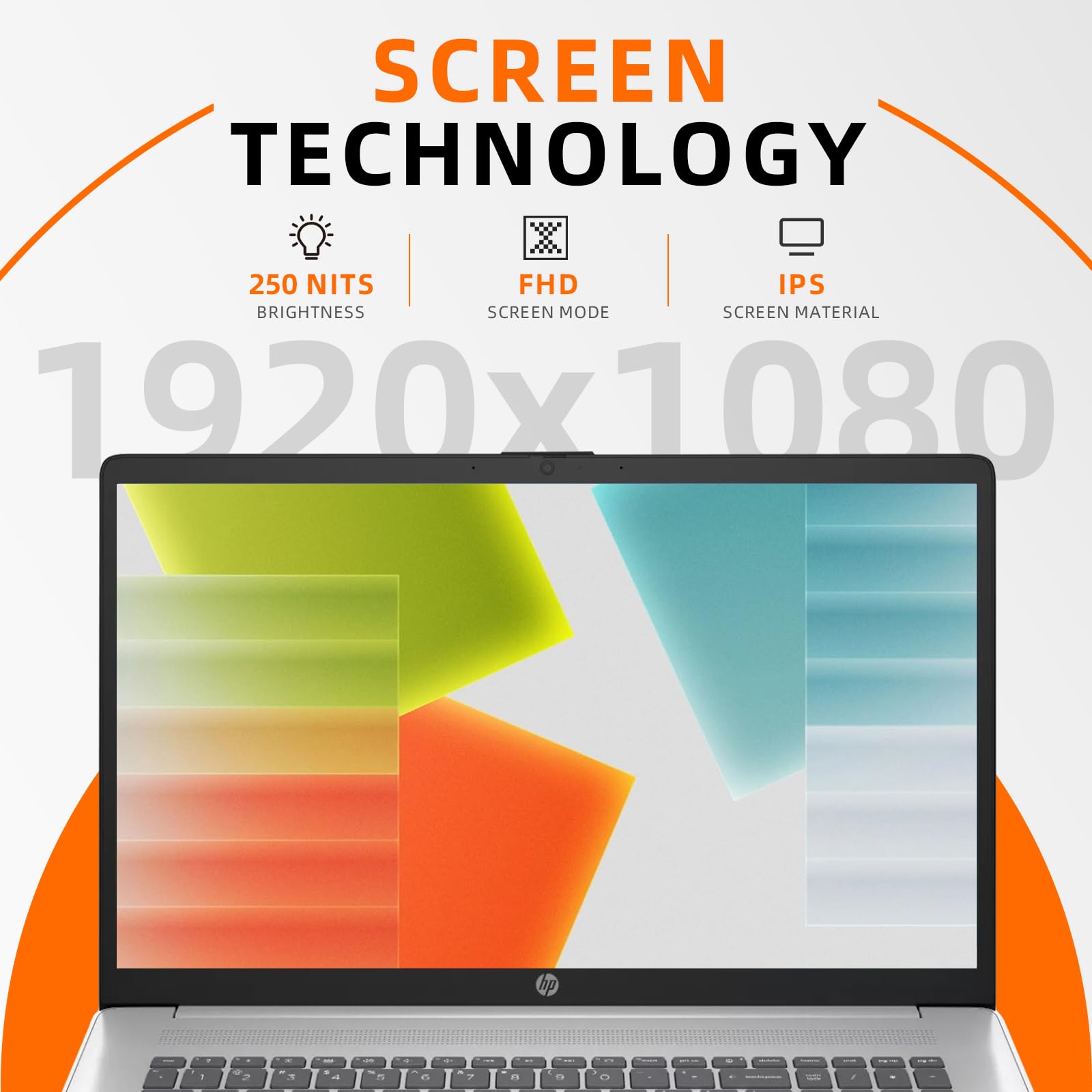 Hp 17 Inch Laptop For Business And Students, 17.3'' Fhd, Amd Ryzen 5 (Beats I7-1165G7), W/Copilot, Ms Office Pro, Wins 11 Pro, N