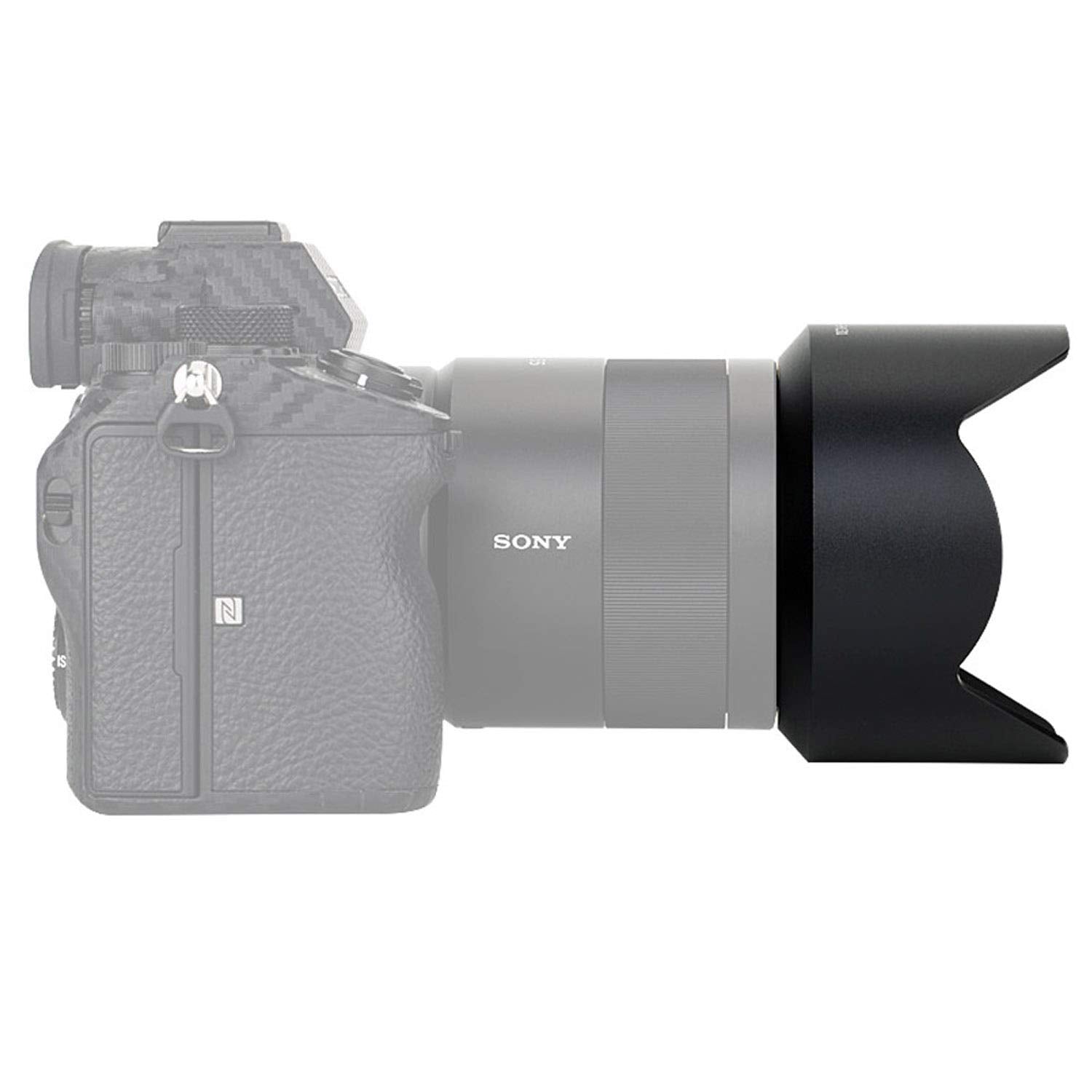 Jjc Lh-Sh131 Metal Petal Lens Hood For Sony Sonnar T* Fe 55Mm F1.8 Za Lens/T* E 24Mm F/1.8 Za Lens, Sony Sonnar 55Mm 1.8 Lens Ho