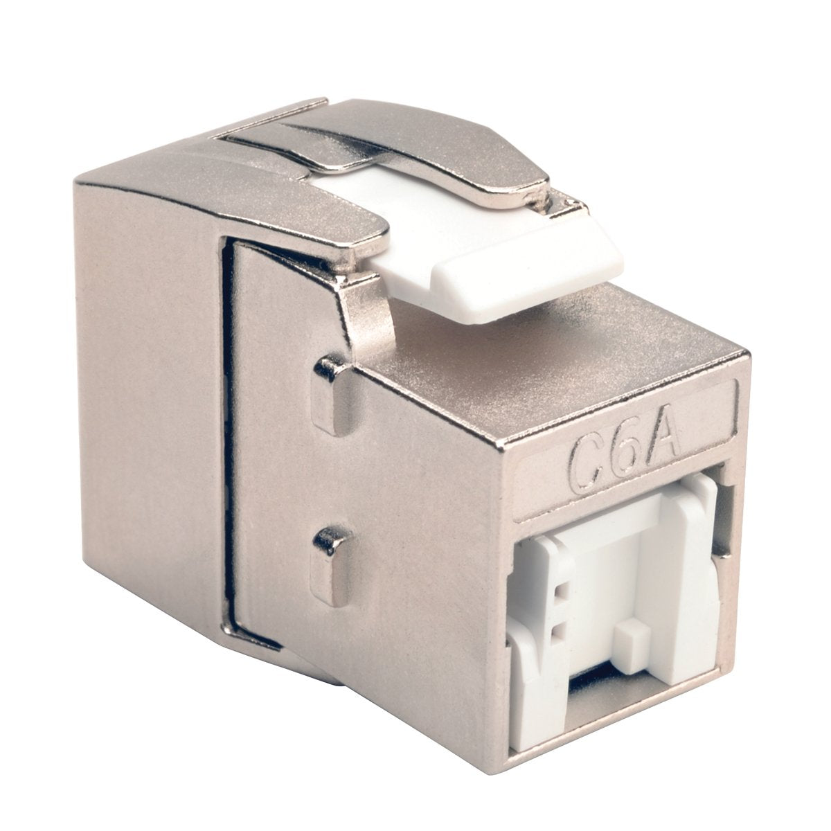 TrippLite Accessory N238001GYTFA Toolless Shielded Cat6a Keystone Jack
