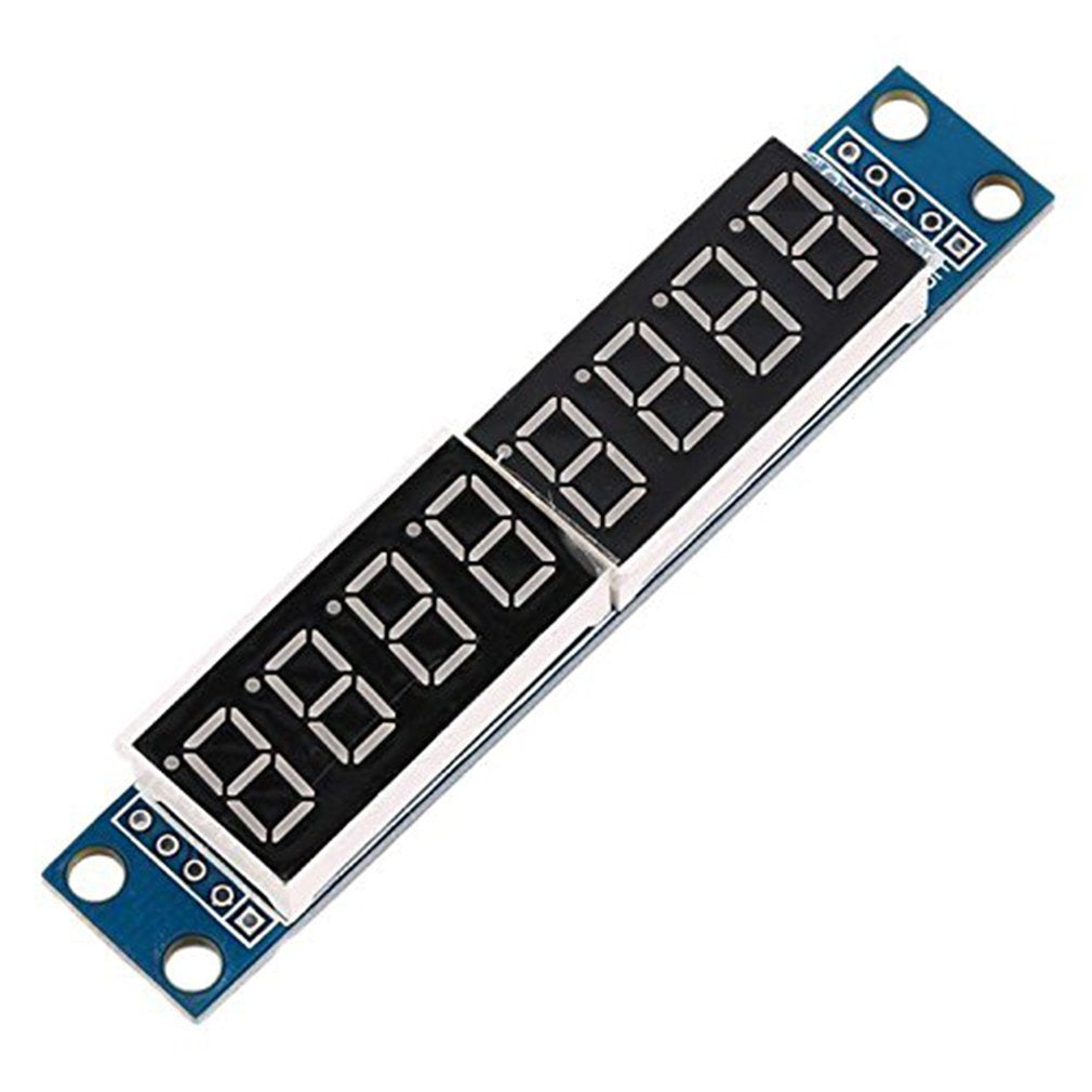 Hiletgo 2Pcs Max7219 8 Digital Segment Digital Led Display Tube For Arduino 51/Avr/Stm32