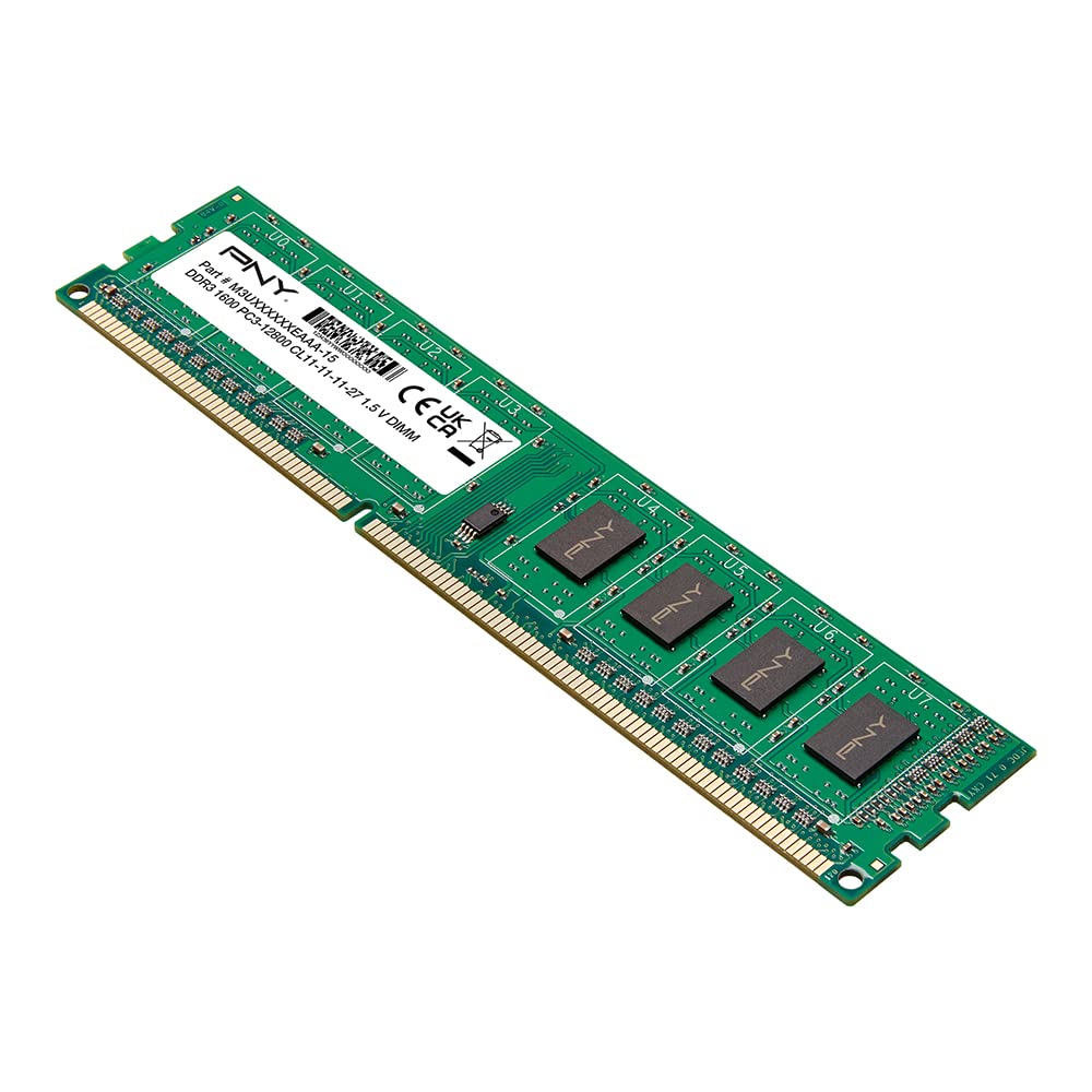 Pny Performance 8Gb Ddr3 1600Mhz (Pc3 12800) Cl11 1.5V Desktop Memory   Md8Gsd31600Nhs