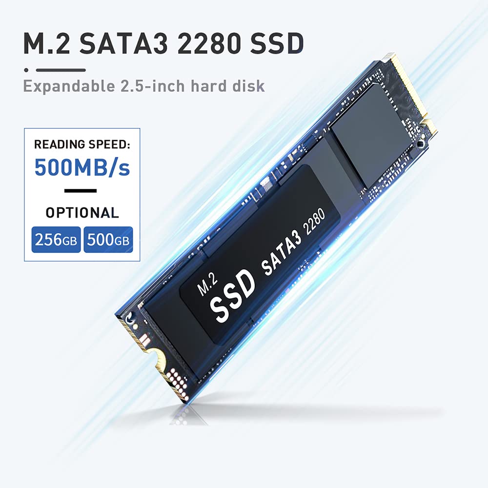 Beelink U59 Mini Pc 11Th Gen 4 Cores N5105, Office Mini Computer 16Gb Ddr4 500G Ssd, Dual Display 4K Uhd 60Hz Dual Lan/Wifi5/Bt4