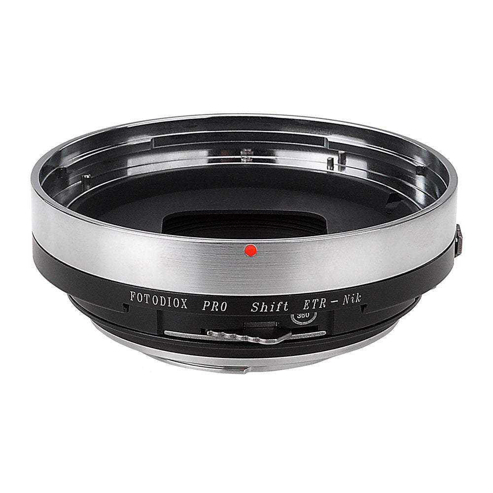 Fotodiox Pro Lens Mount Shift Adapter  Bronica ETR Mount Lens to Nikon F Mount SLR Camera Body