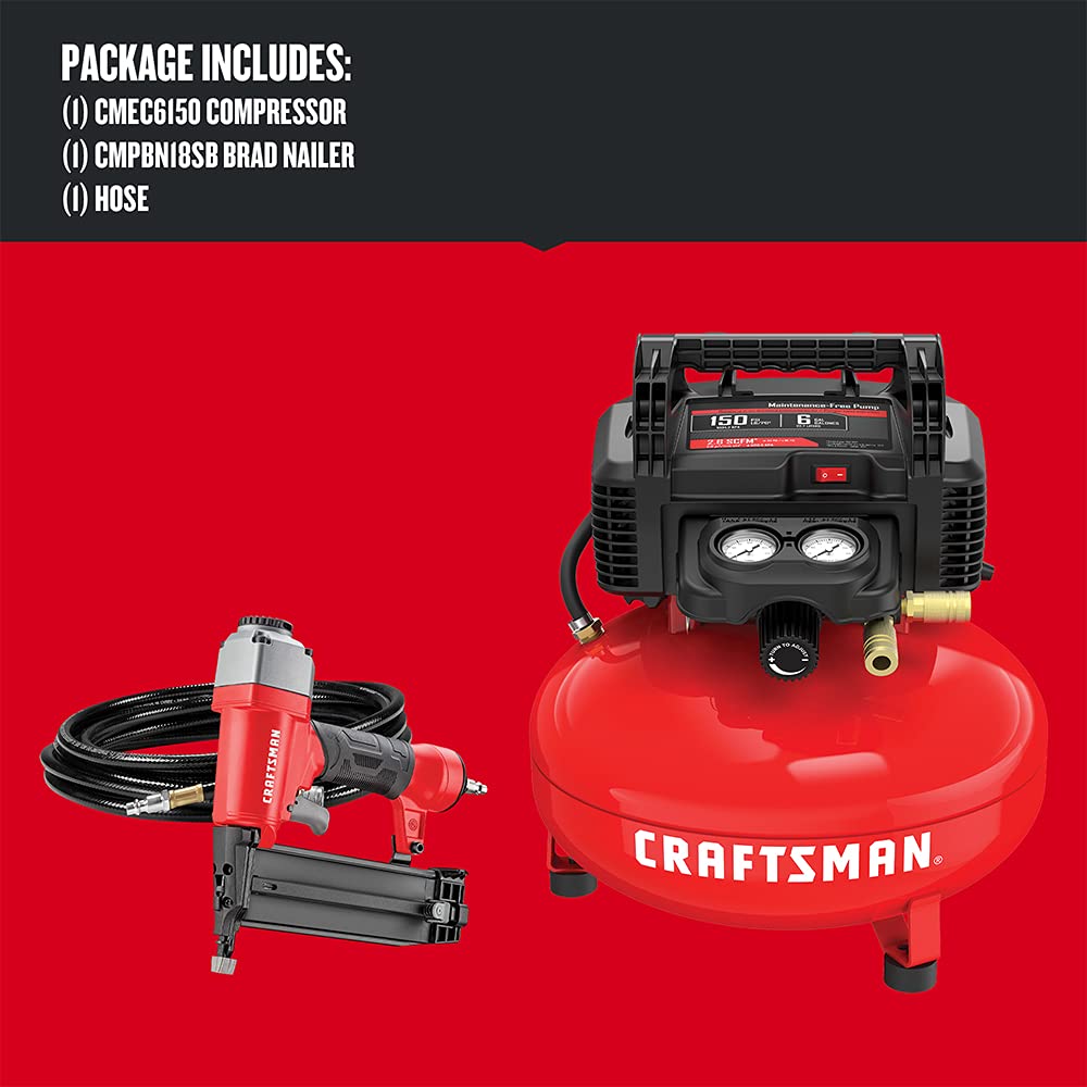 Craftsman Air Compressor Combo Kit, 1 Tool (Cmec1Kit18)