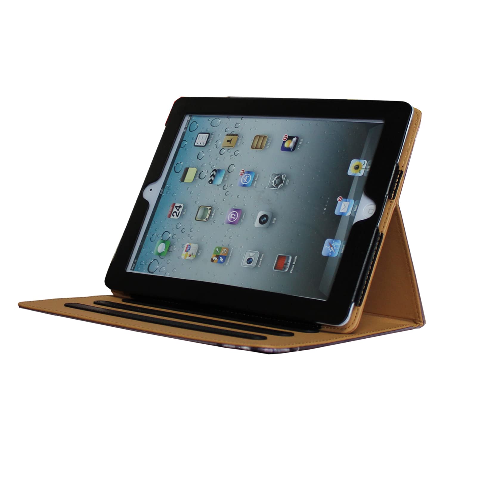 Jytrend Case For Ipad Air 11 Inch 6Th Gen(M2 2024) /10.9 Air 5Th /Air 4Th Generation, Folio Stand Magnetic Smart Cover With Pocket For Air 6/5/4 A2902 A2903 A2588 A2589 A2316 A2324 (Butterfly Flower)