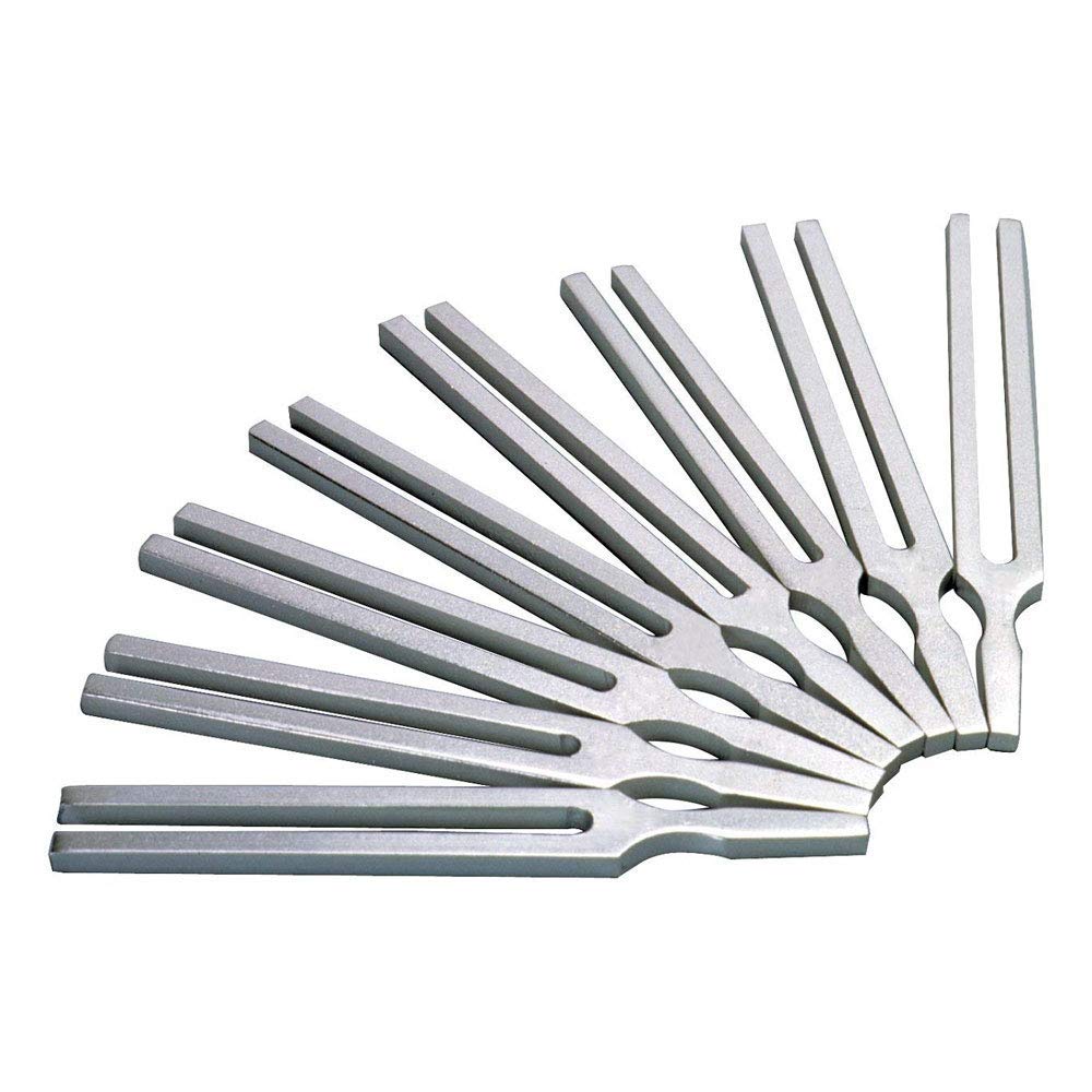 Hand2Mind United Scientific Octave Tuning Forks, Set Of 8