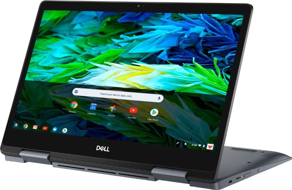 Dell Inspiron 2-In-1 14 Full Hd Touch-Screen Chromebook - Intel Core I3, 4Gb Memory, 128Gb Emmc Solid State Drive Urban Gray Chr