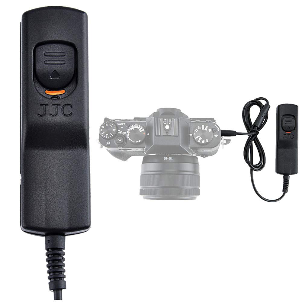 JJC Cable Wired Shutter Release Remote Control for Fujifilm X100VI X-H2 X-H2S XT5 XT4 XT3 XT2 XT1 XT30 II XT20 XT10 XT100 XPro3 