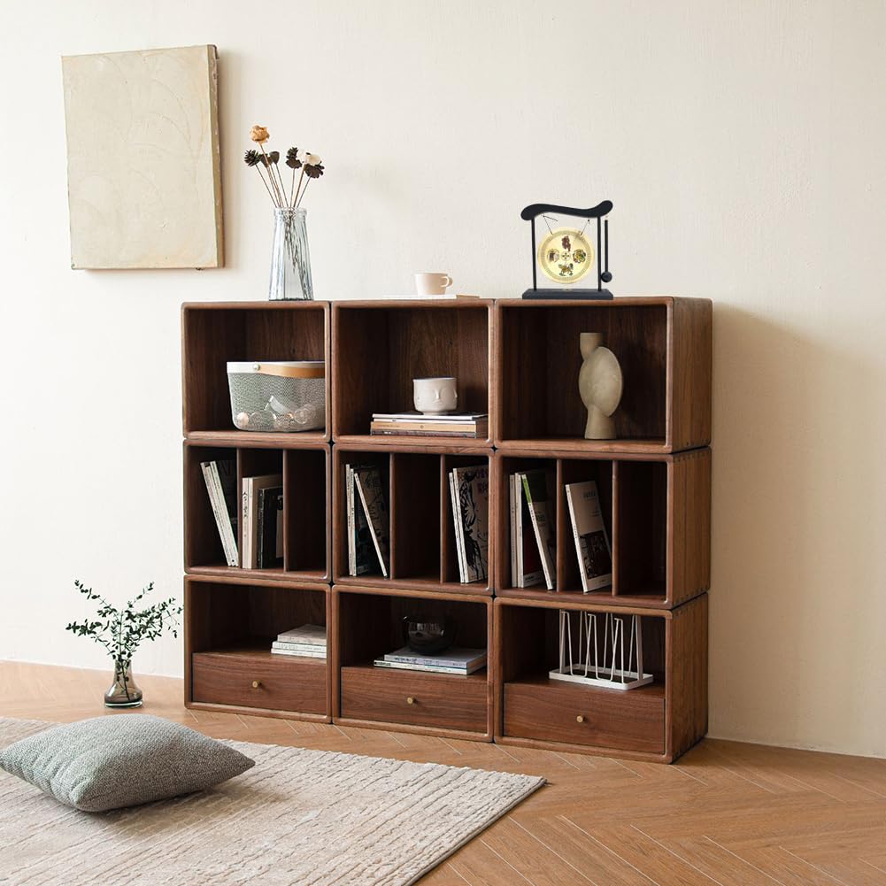 Hooshing Brass Gong Feng Shui Desktop Zen Art Home Decor Housewarming Congratulatory Lucky Blessing Gift