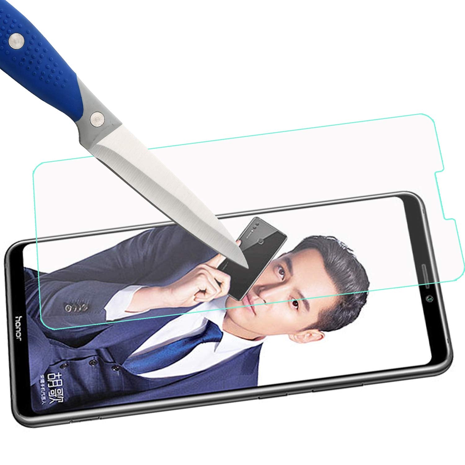 Mr.Shield [3 Pack] Designed For Huawei Honor Note 10 [Tempered Glass] Screen Protector [Japan Glass With 9H Hardness] With Lifet