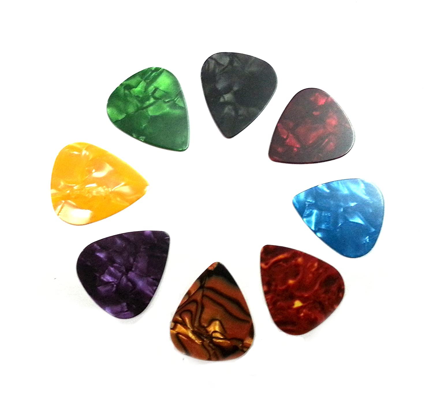 Music Mantra 5 Piece 0.46Mm Guitar Picks