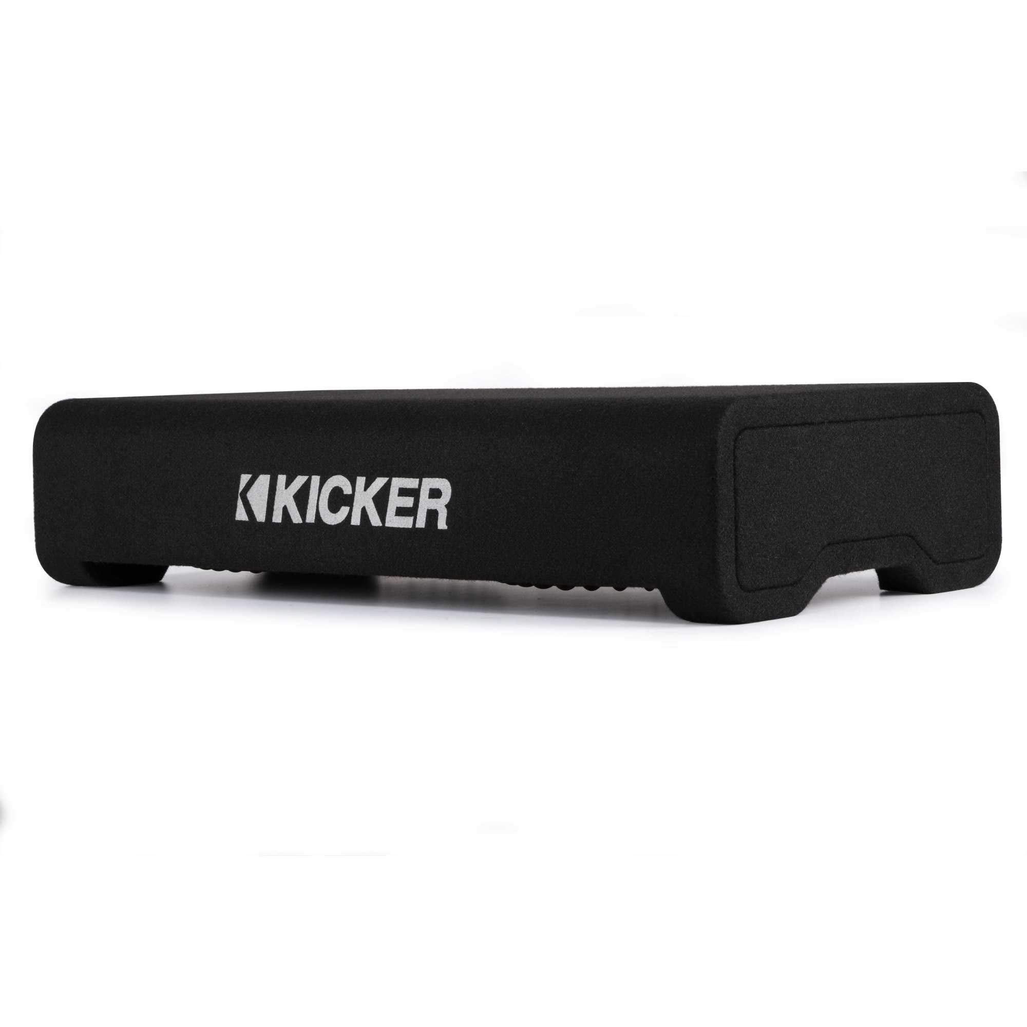 Kicker 48Trtp122 12'' Thin Down Firing Subwoofer W/Passive Radiator Enclosure, 2 Ohm