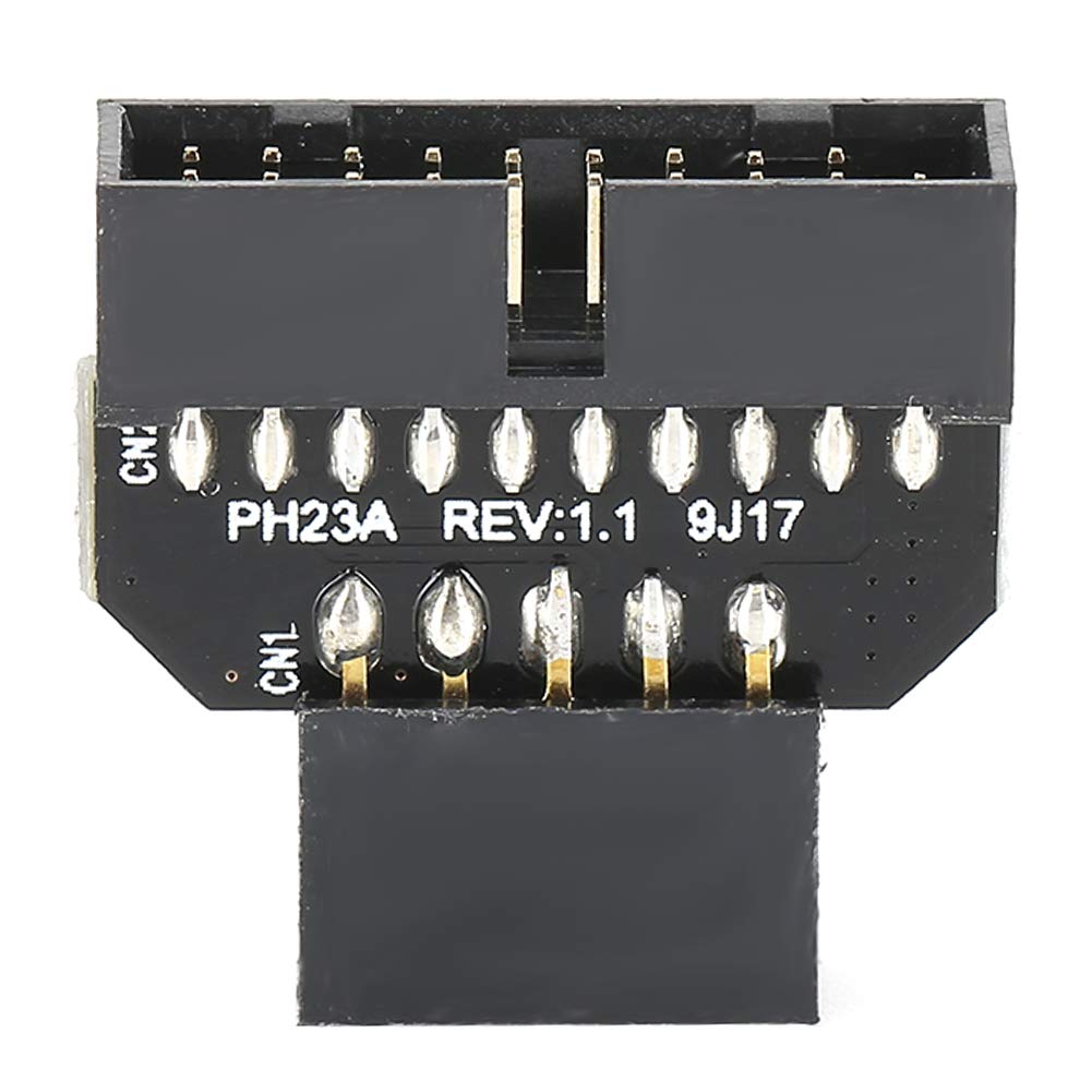 Sugoyi Usb 2.0 9 Pin To Usb 3.0 19P Motherboard Adapter Converter Adapter, Computer Mainboard Adapter, For Pc Computer Desktop(P