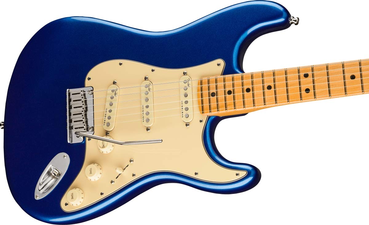 Fender American Ultra Stratocaster   Cobra Blue With Maple Fingerboard