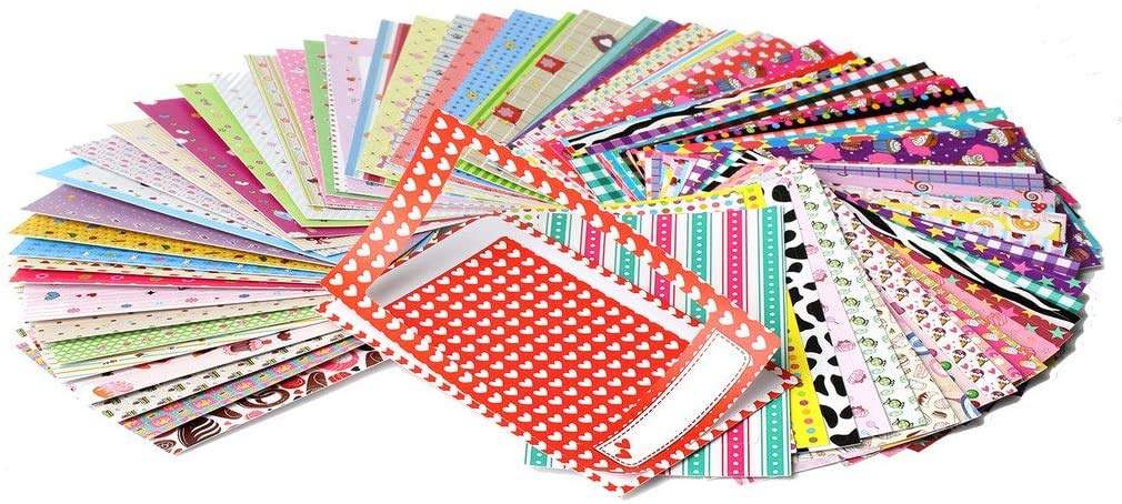 Zink Colorful Fun & Decorative Stickers For 2X3 Photo Paper Projects Pack Of 100 Compatible With Kodak, Lifeprint, Polaroid, Hp, Canon, Fujifilm Wallpaper Borders, Pack Of 1