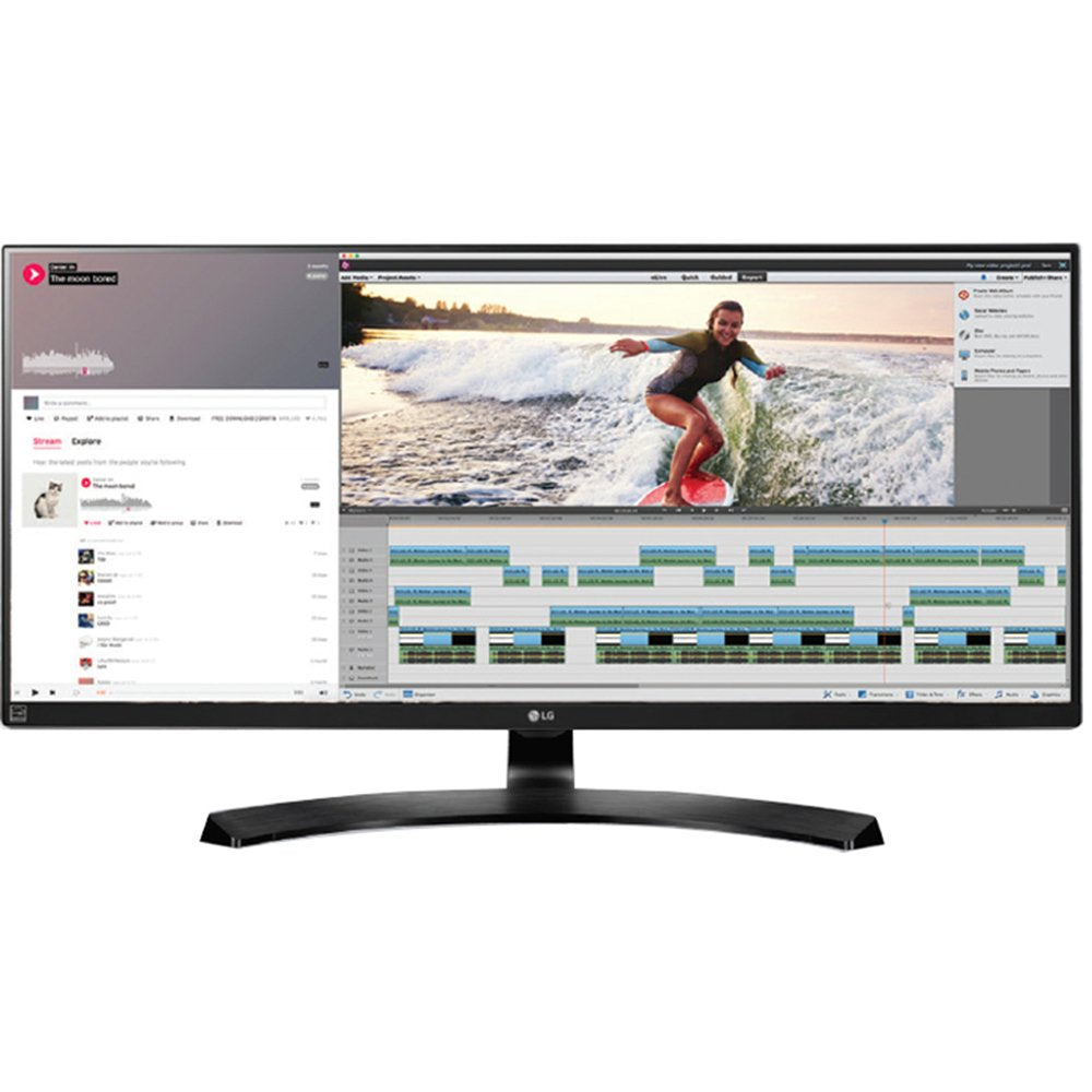 LG Electronics 34UB88-P 34 LED/LCD Monitor 34X14 HDMI USB