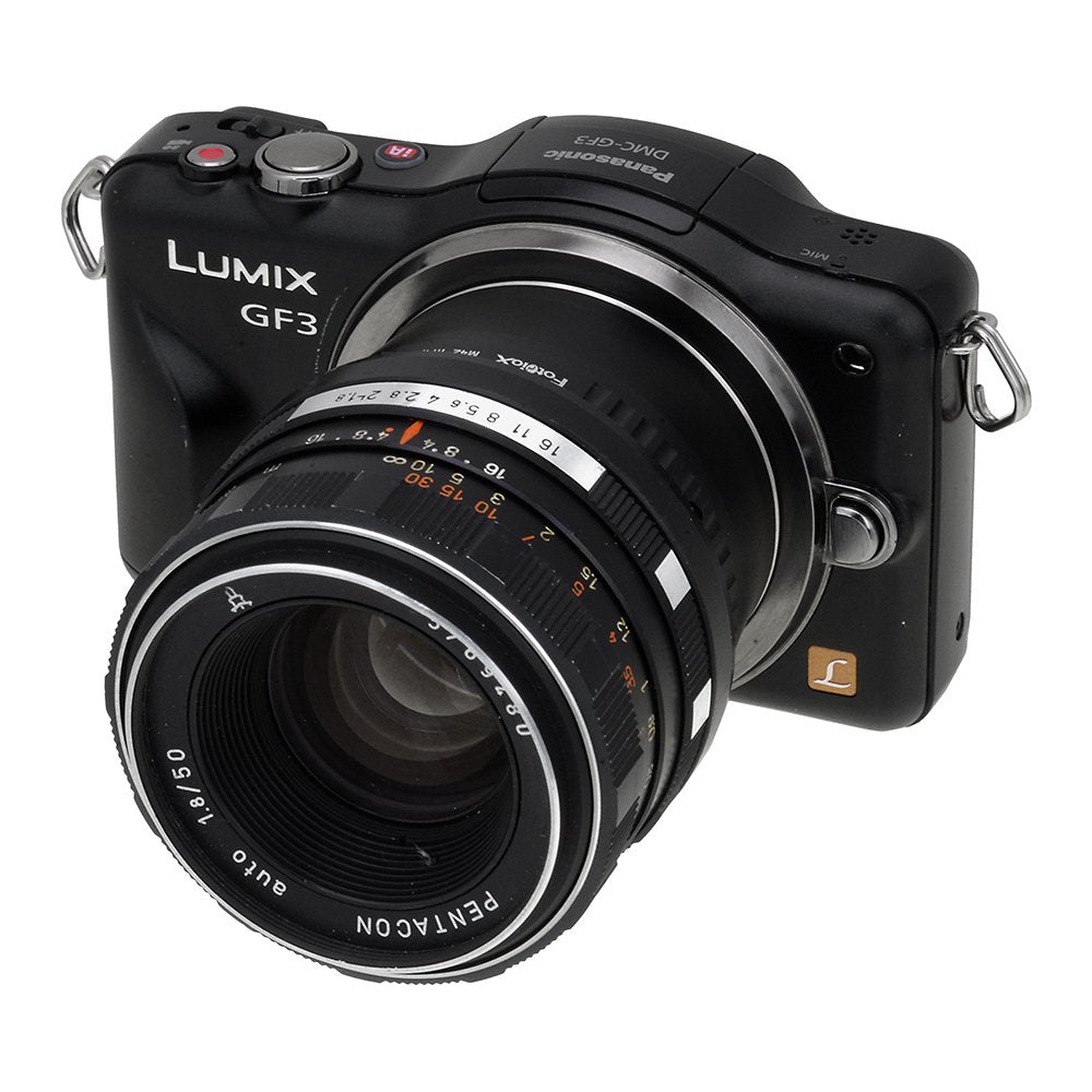Fotodiox Lens Mount Adapter, M42 (42Mm X1 Thread Screw) Lens To Micro 4/3 Olympus Pen And Panasonic Lumix Cameras