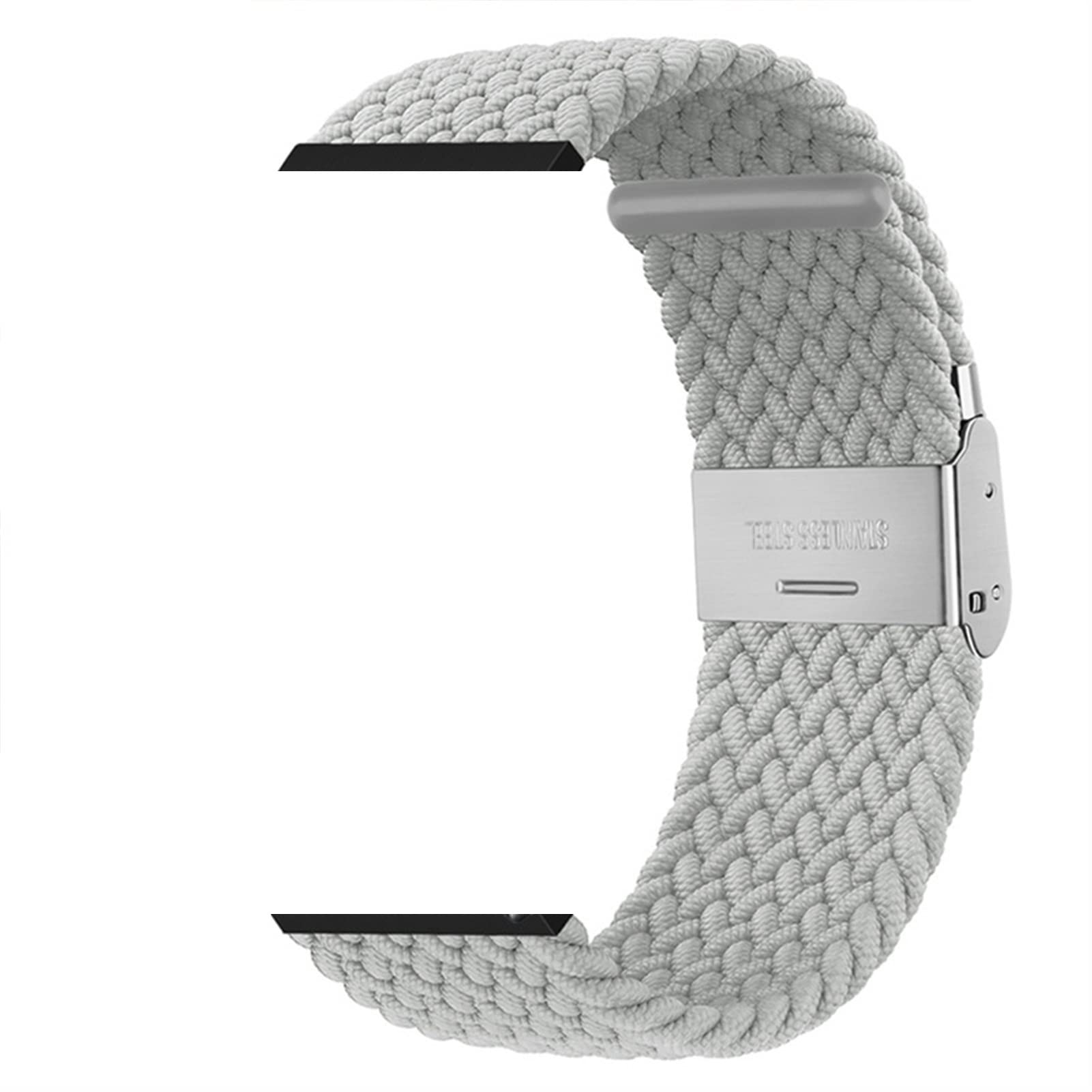 CZKE for Garmin Quickfit Watch Band 26mm Braided Nylon WatchBands (Color : Gray, Size : Quickfit 26mm)