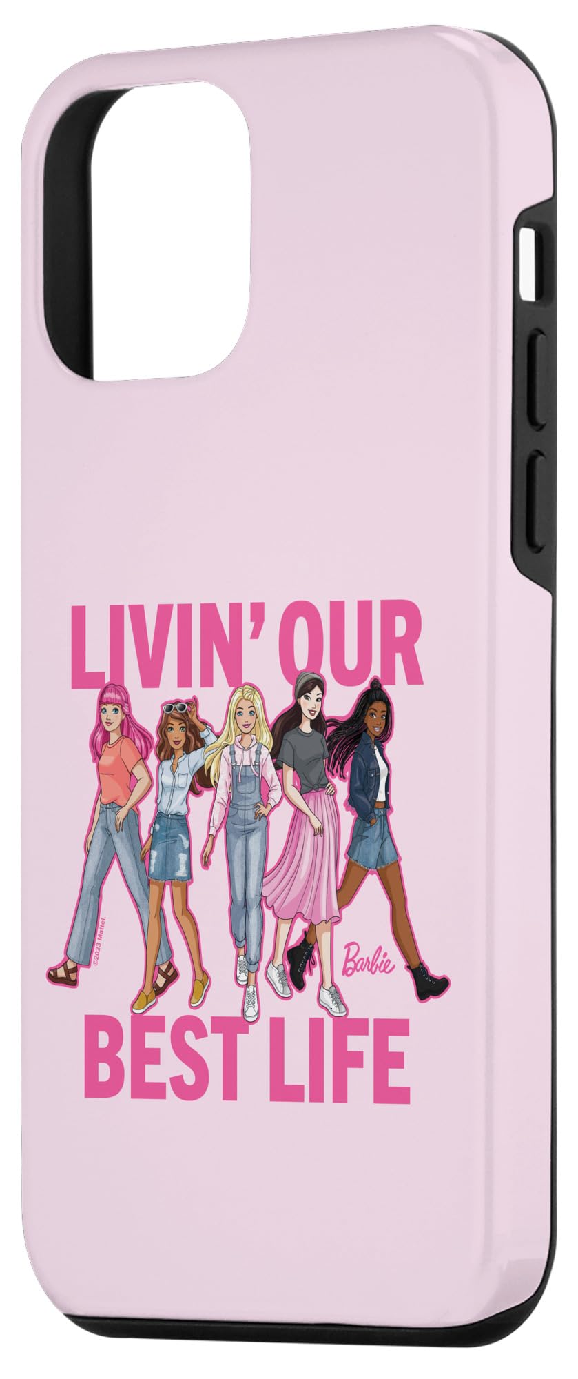 Iphone 12 Mini Barbie Livin ' Our Best Life Case