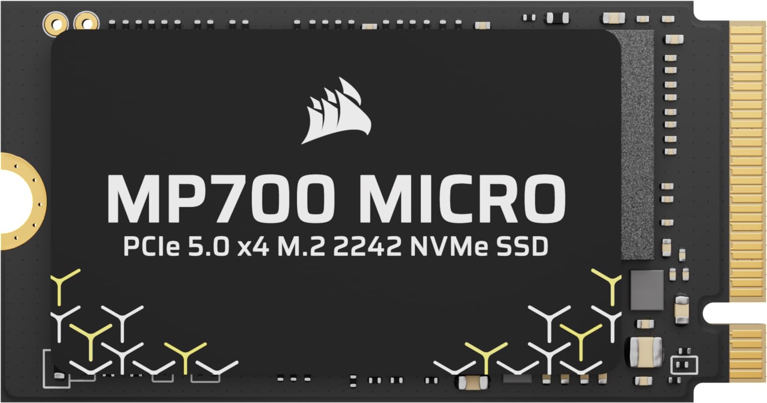 Corsair SSD CSSDF2000GBMP700MCR 2TB MP700 MICRO PCIe 5.0 x4 NVMe M.2 SSD RTL