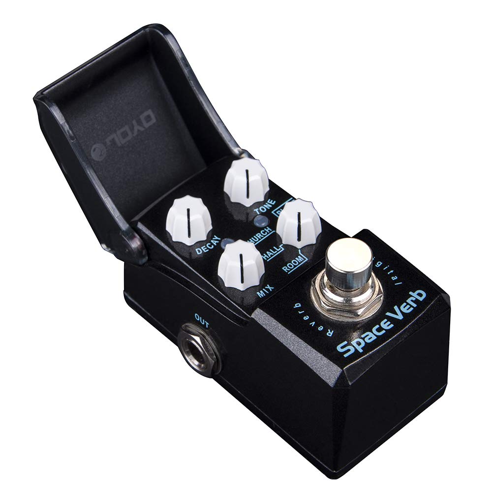 Joyo Digital Reverb Mini Pedal 4 Modes Reverb Pedal For Guitar Effect - True Bypass (Space Verb Jf-317)