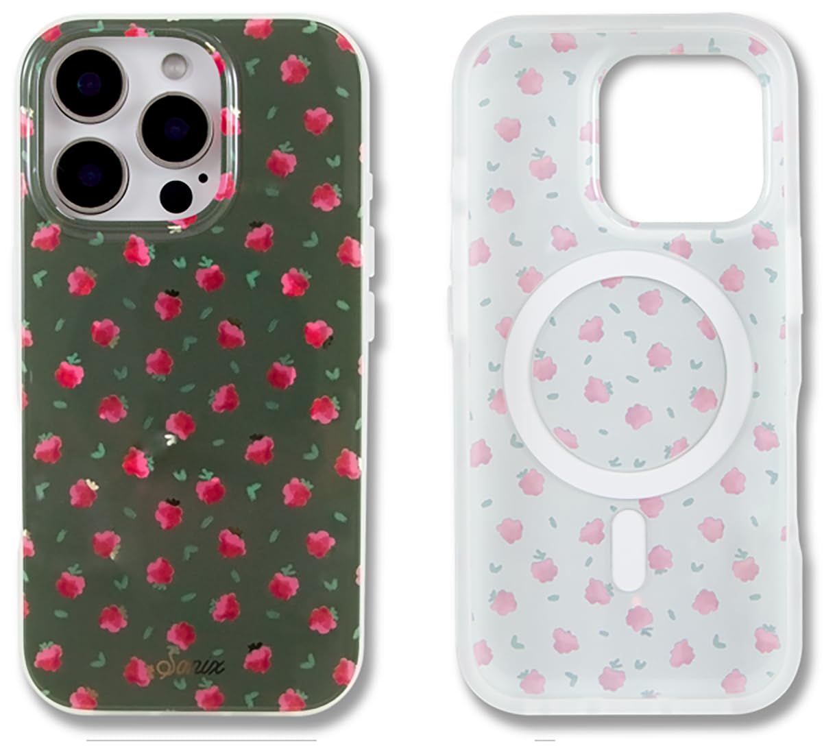 Sonix Case For Iphone 16 Pro | Compatible With Magsafe | 10Ft Drop Tested | Raspberry Delight