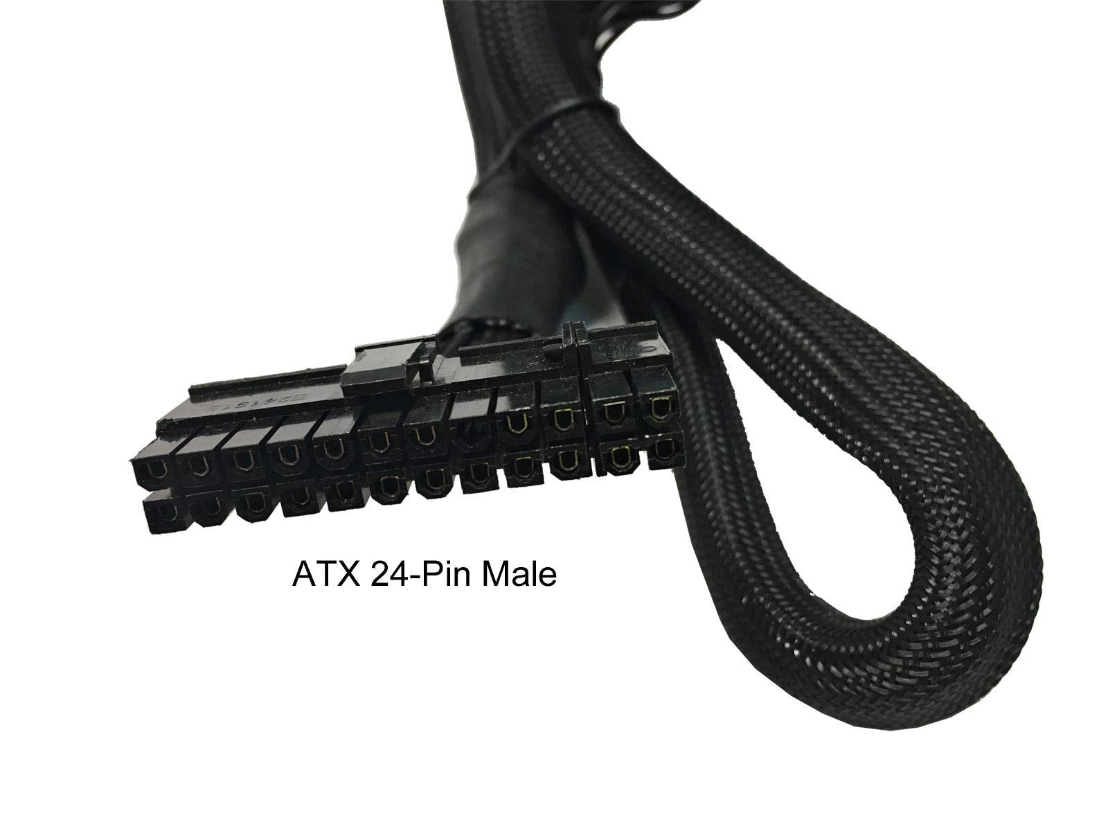 Aya 24 (24-Inch) Atx 24-Pin To 18-Pin + 10-Pin Extension Modular Power Supply Cable For Coolermaster V850, V700, V1000