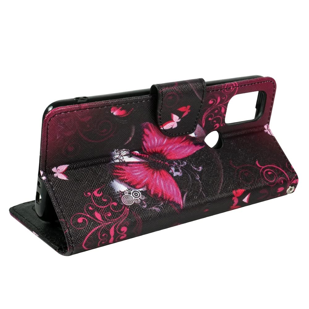 Zase Moto G Stylus 5G Wallet Phone Case For Women Pouch Pu Leather Flip Folio Cute Design Cover W/Kickstand Id Card Slot Wrist S