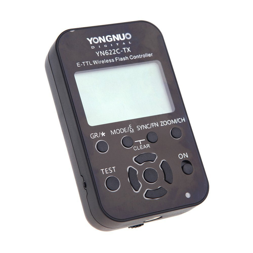 Yongnuo Yn622C Tx Yn622C Tx 7 Channel E Ttl Wireless Flash Controller With Lcd Interface For Canon Dslr/ Yn622C/ Yn622C Ii/ Yn68