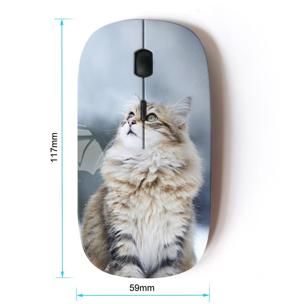 Koolmouse [ Optical 2.4G Wireless Mouse [ Snowy Cat ]