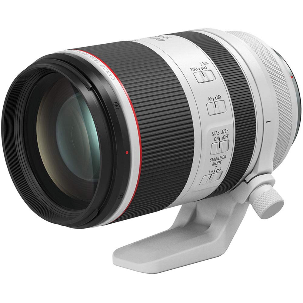 Canon RF70 200mm F2.8 L is USM Lens, Telephoto Zoom Lens, Compatible with EOS R Series Mirrorless Cameras, White