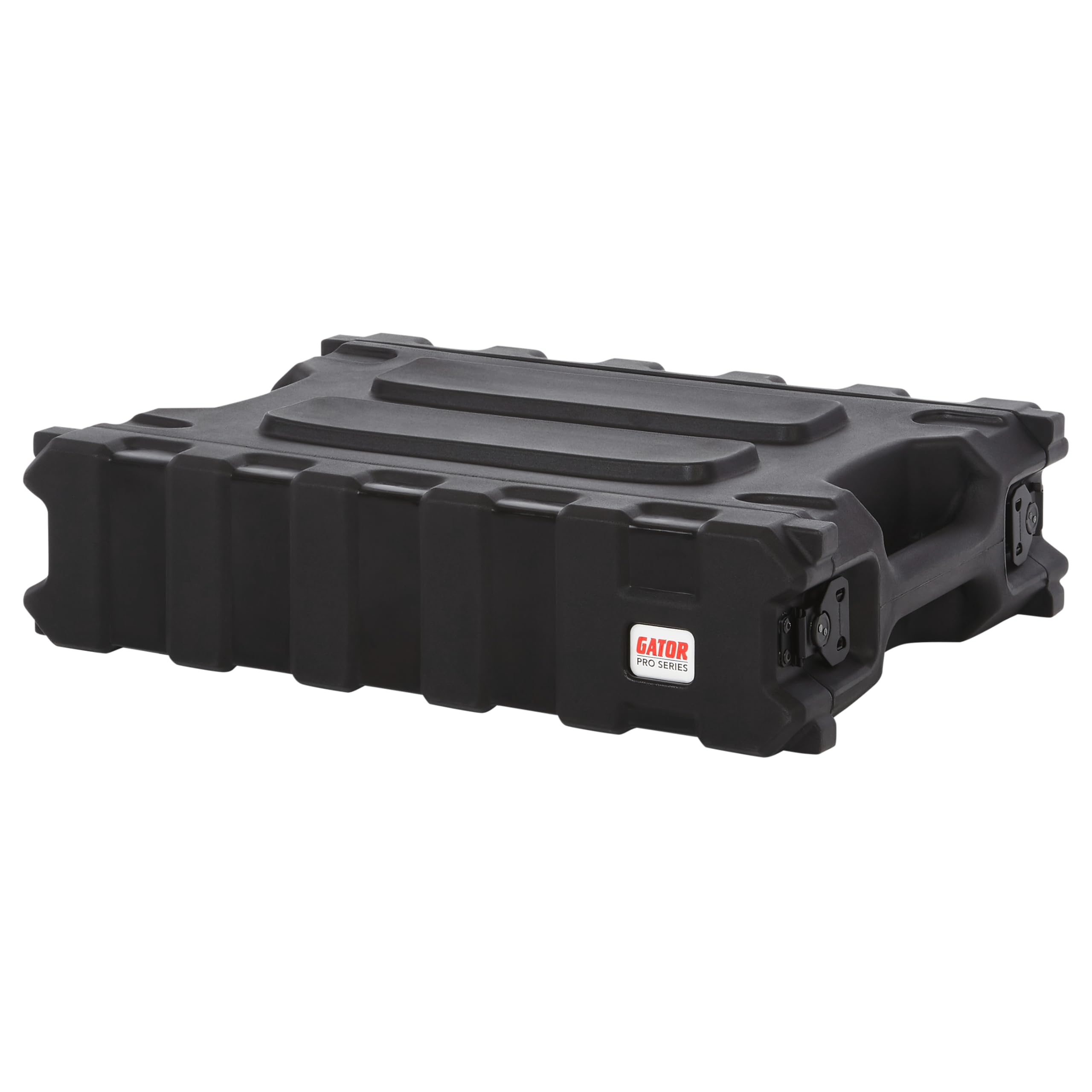 Gator Cases Pro Series Rotationally Molded 2U Rack Case with Shallow 13 Depth; Made in USA (G-PRO-2U-13)