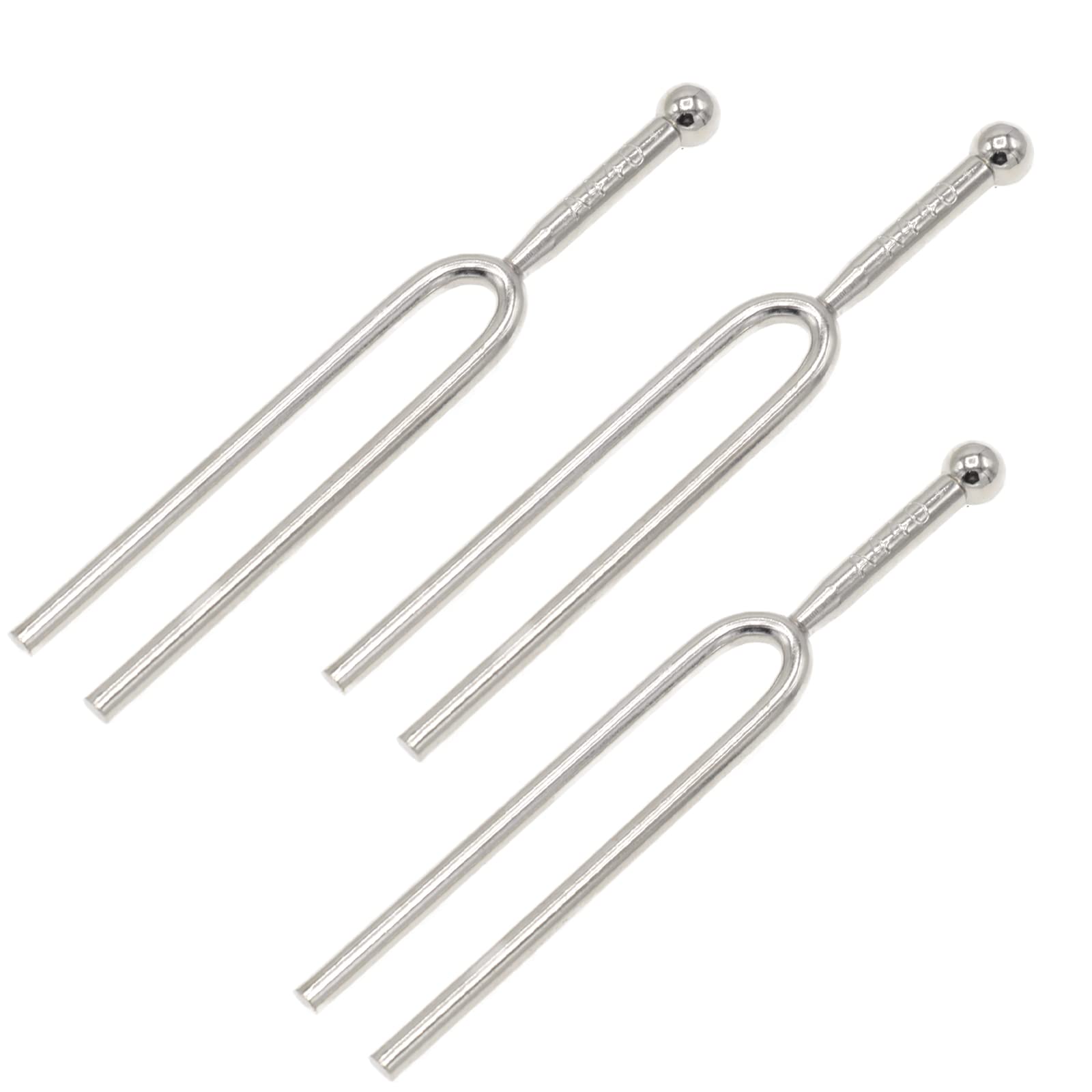 Cheerock 440 Hz Tuning Fork, Standard Tone A Tuning Fork Set, 3Pcs Tuning Forks Tuner Device For Guitar Violin Tuning Tone, Musi