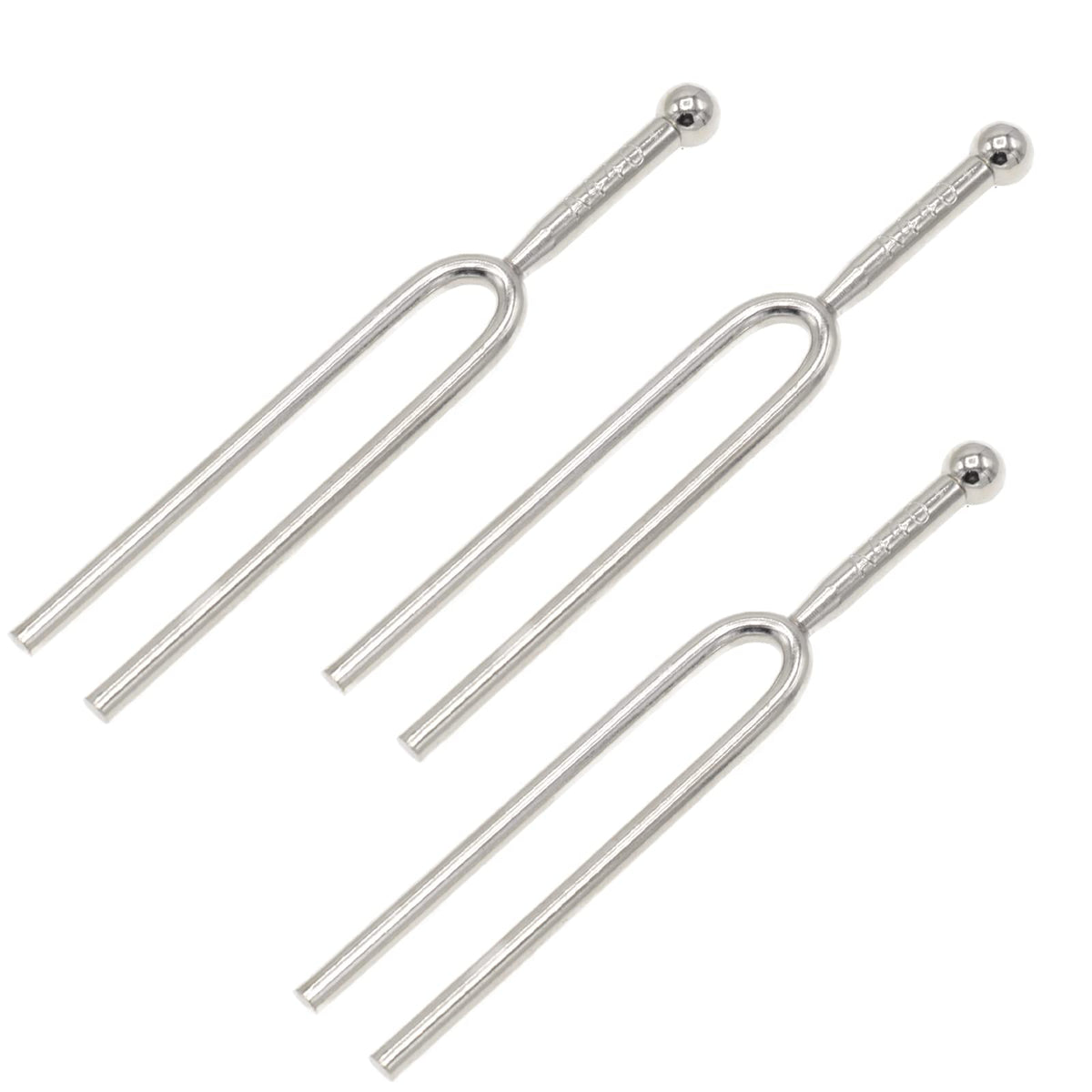 Joyangy 3Pcs 440Hz A Tuning Forks For Violin, Metal Alloy A Tuning Fork Set, 12Cm Guitar Tuner Tone Tool, Standard Tuning Fork F