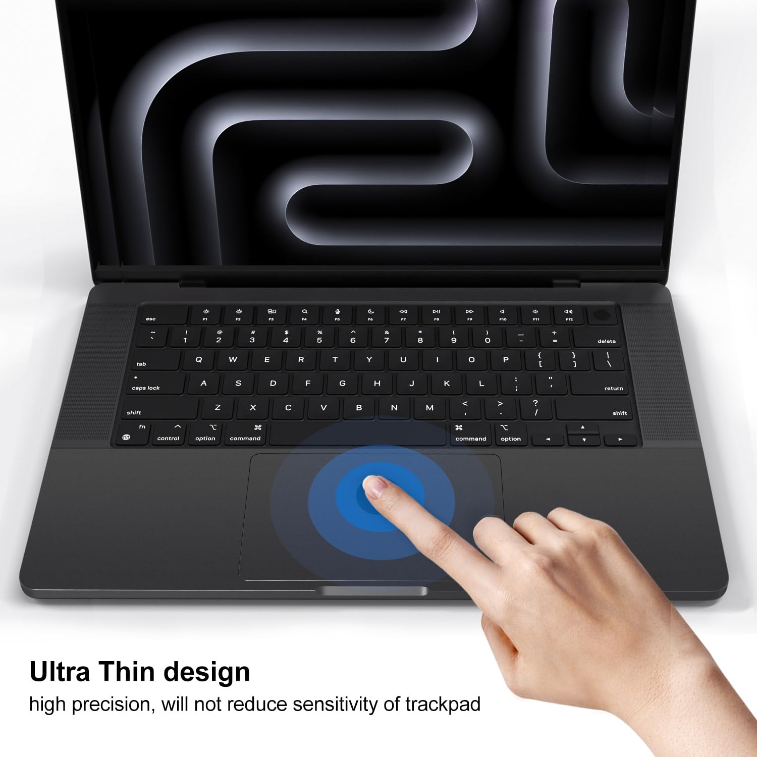 Palm Rest Cover Compatible With 2023 Macbook Pro 16 Inch M3 Chip A2991 Trackpad Protector Touch Pad Cover Skin For 2023 Apple Ma